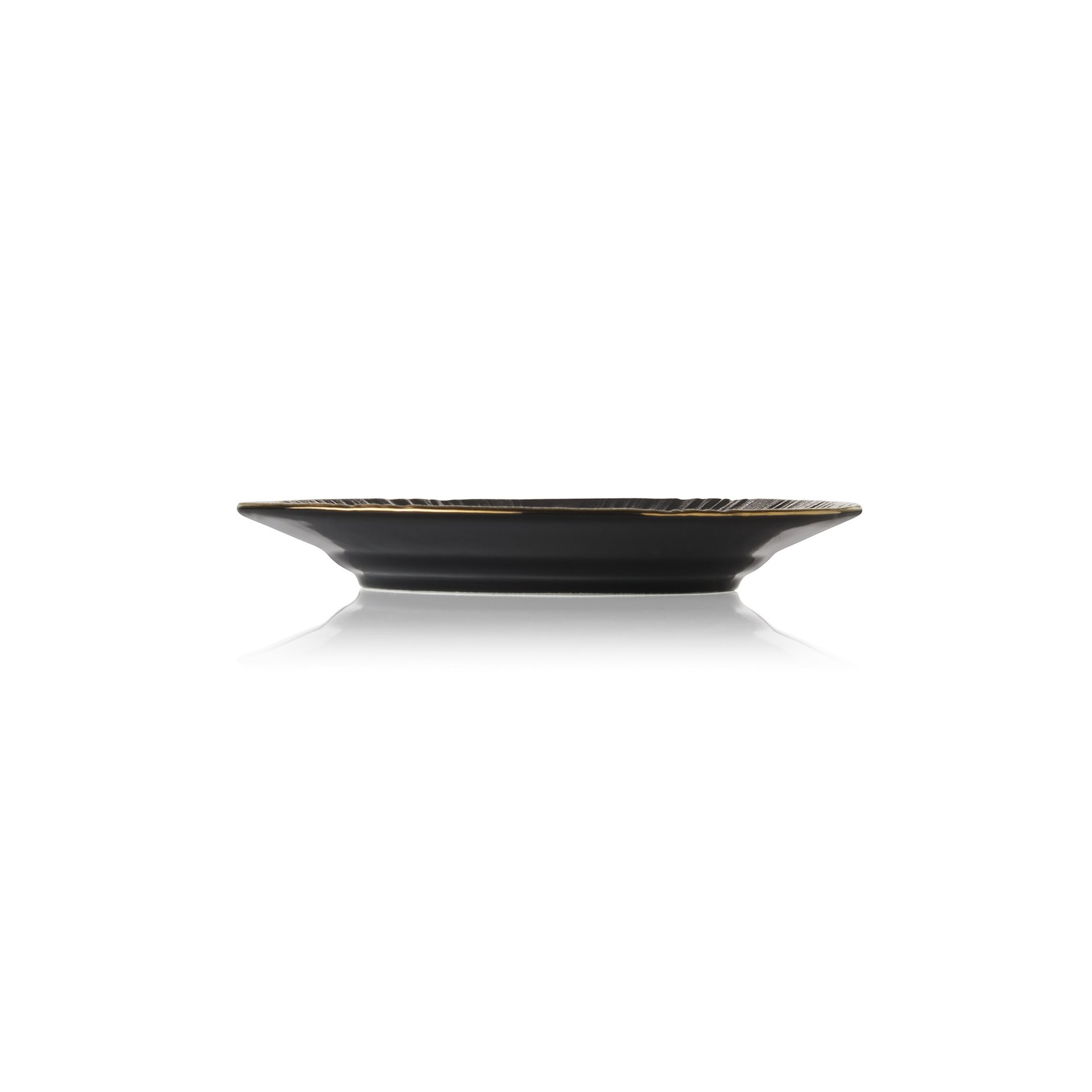 Teller Set MAYA KURO, flach, Ø 16,5 cm, schwarz Teller Set MAYA KURO, flach, Ø 16,5 cm, schwarz