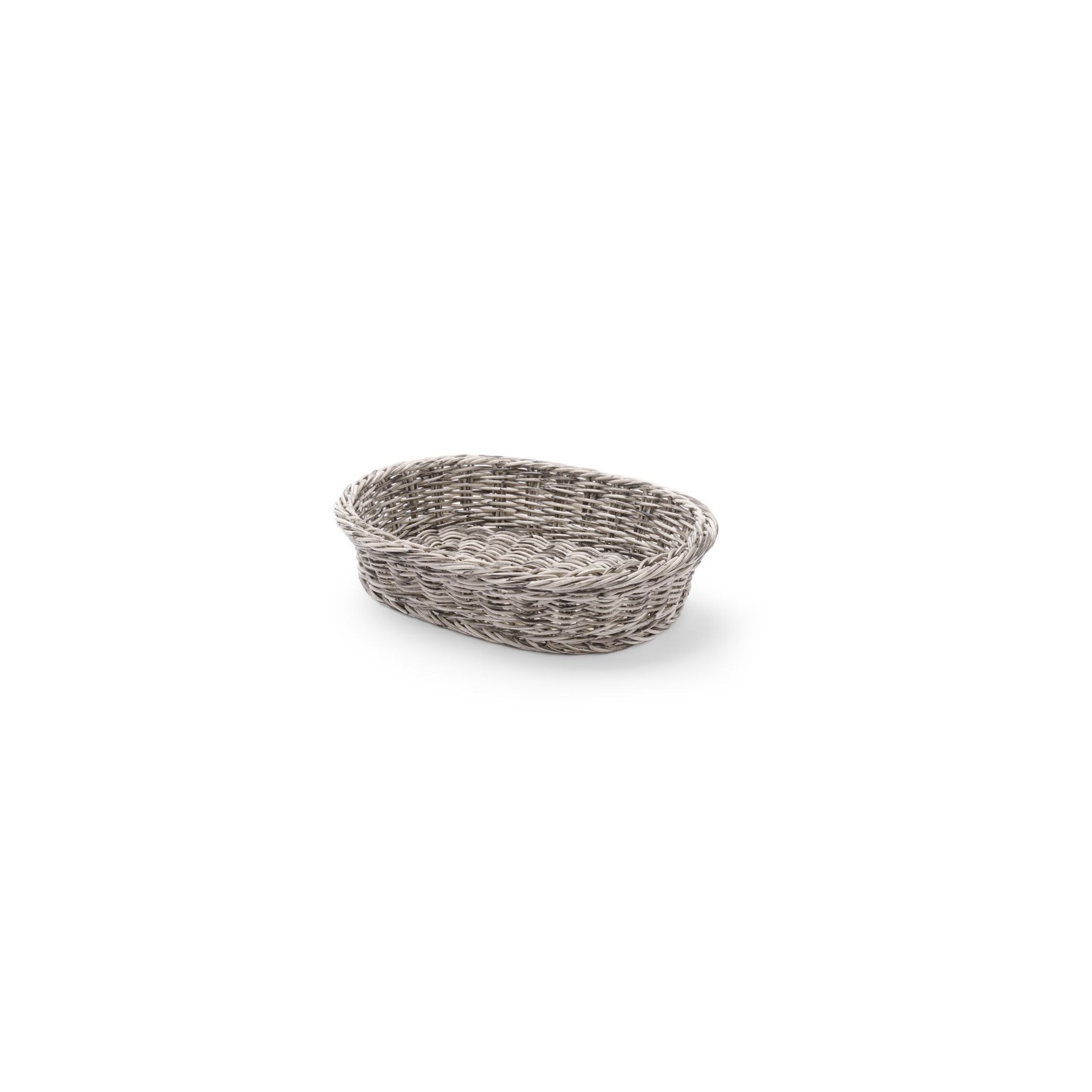 Brotkorb, oval, Hellgrau, 320x230x(H)70mm Brotkorb, oval, Hellgrau, 320x230x(H)70mm