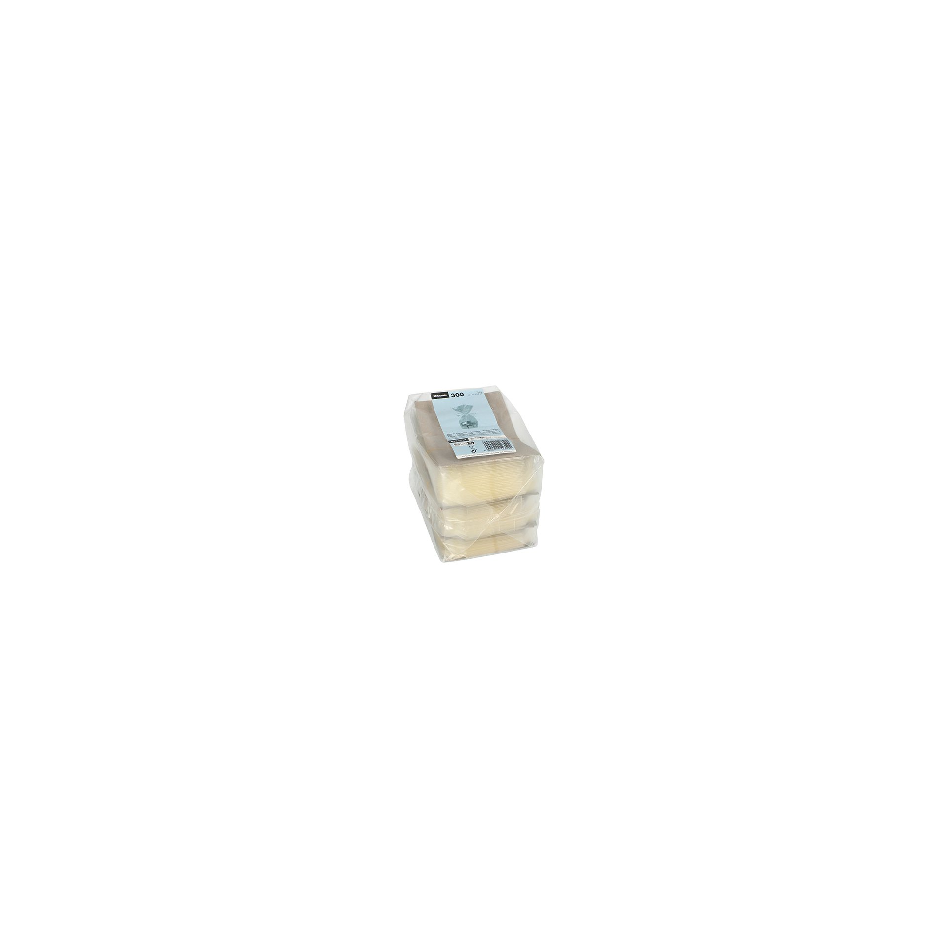 Bodenbeutel, PP 15 cm x 10 cm x 3,5 cm transparent