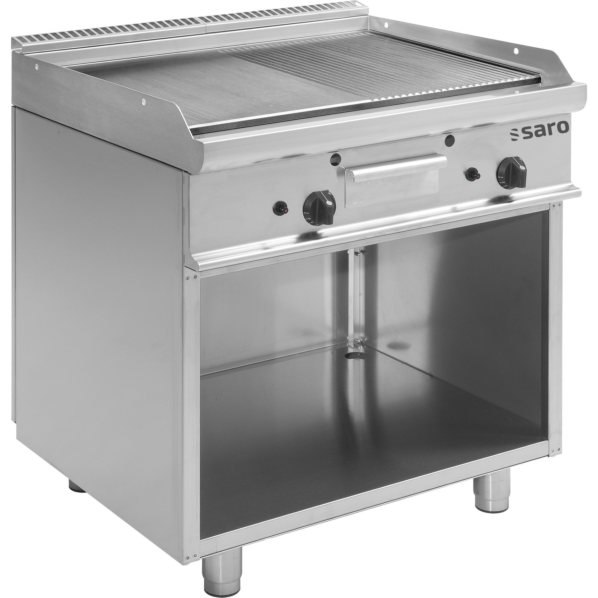 Gas-Griddleplatte mit offenem Unterbau, Modell E7/KTG2BAM