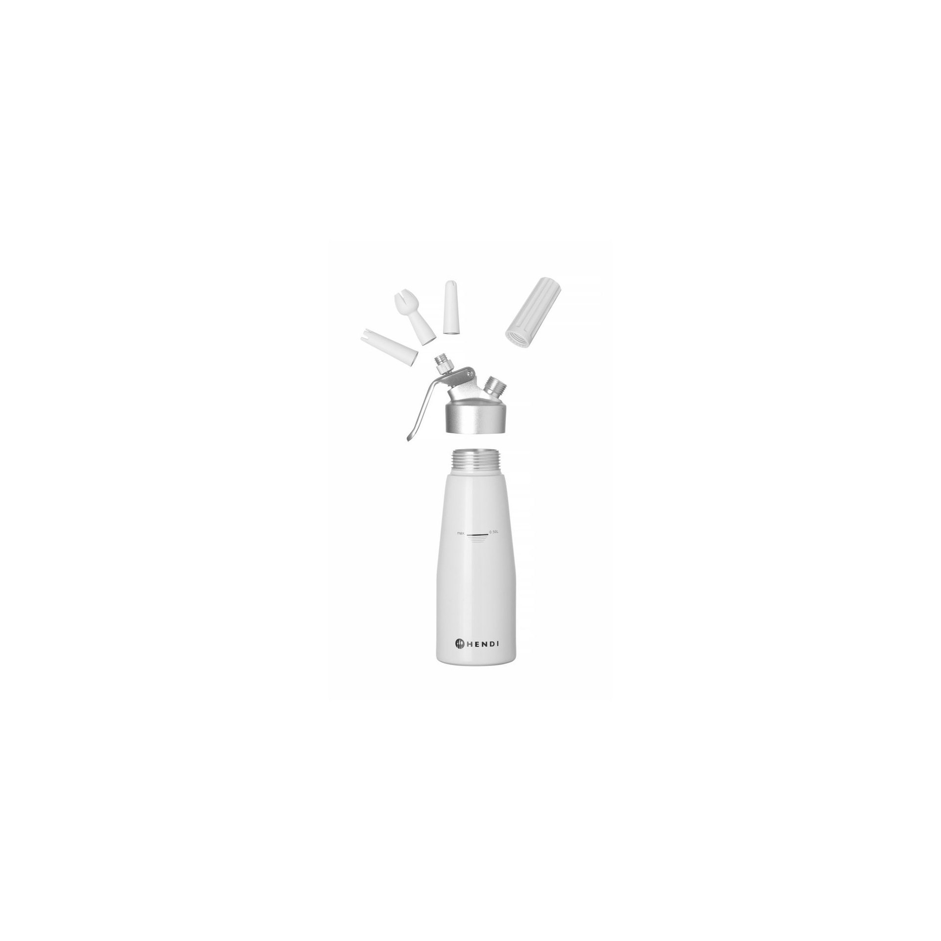 Sahnespender, Kitchen Line, 0,5L, ⌀80x(H)260mm Sahnespender, Kitchen Line, 0,5L, ⌀80x(H)260mm