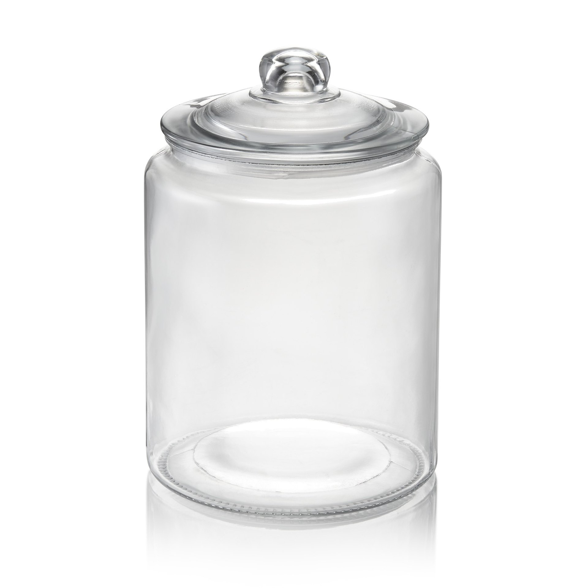 Vorratsglas, 6 ltr., Ø 20 cm, Höhe 29 cm, Glas, Polyethylen Vorratsglas, 6 ltr., Ø 20 cm, Höhe 29 cm, Glas, Polyethylen