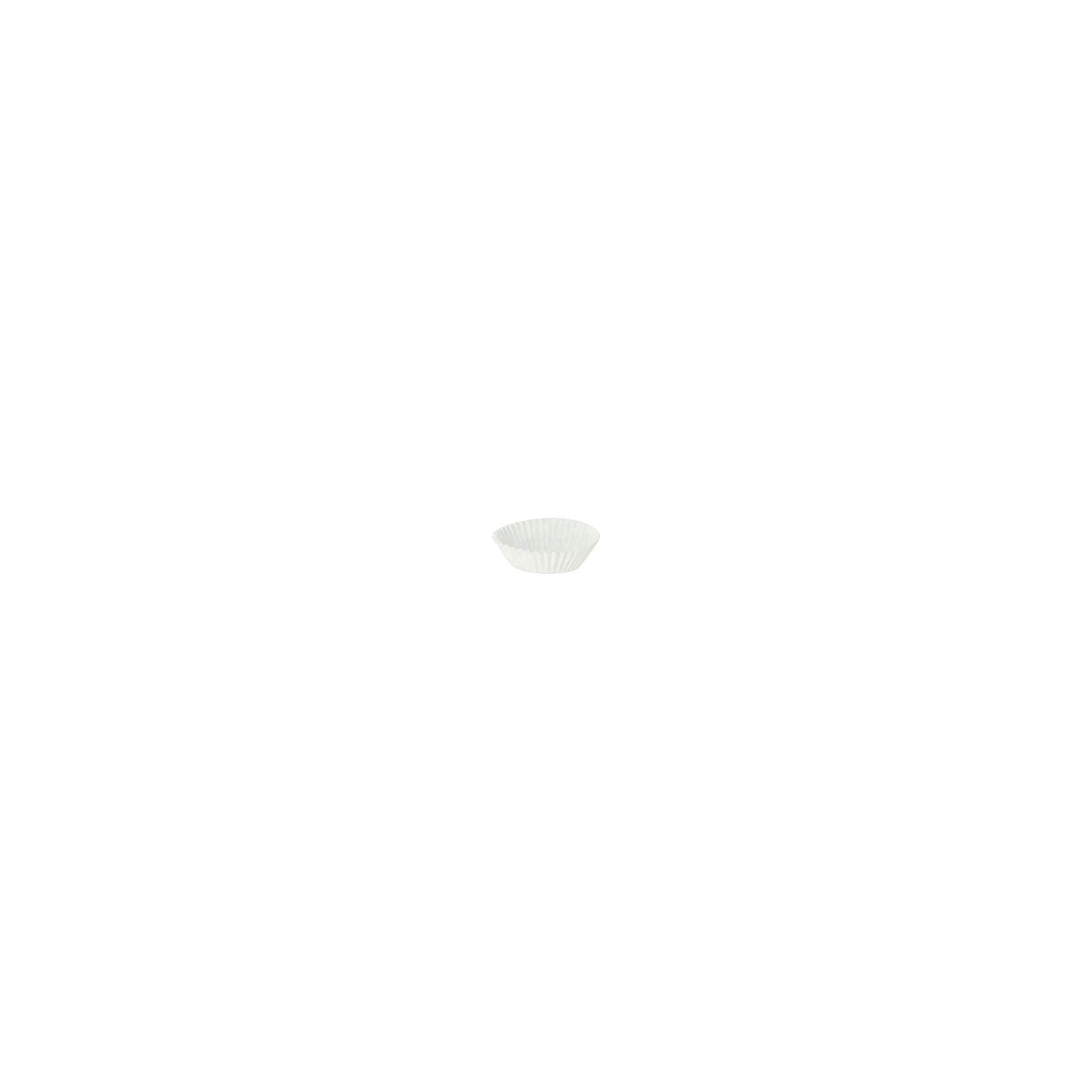 Backförmchen rund Ø 3,5 cm · 1,9 cm weiss Backförmchen rund Ø 3,5 cm · 1,9 cm weiss