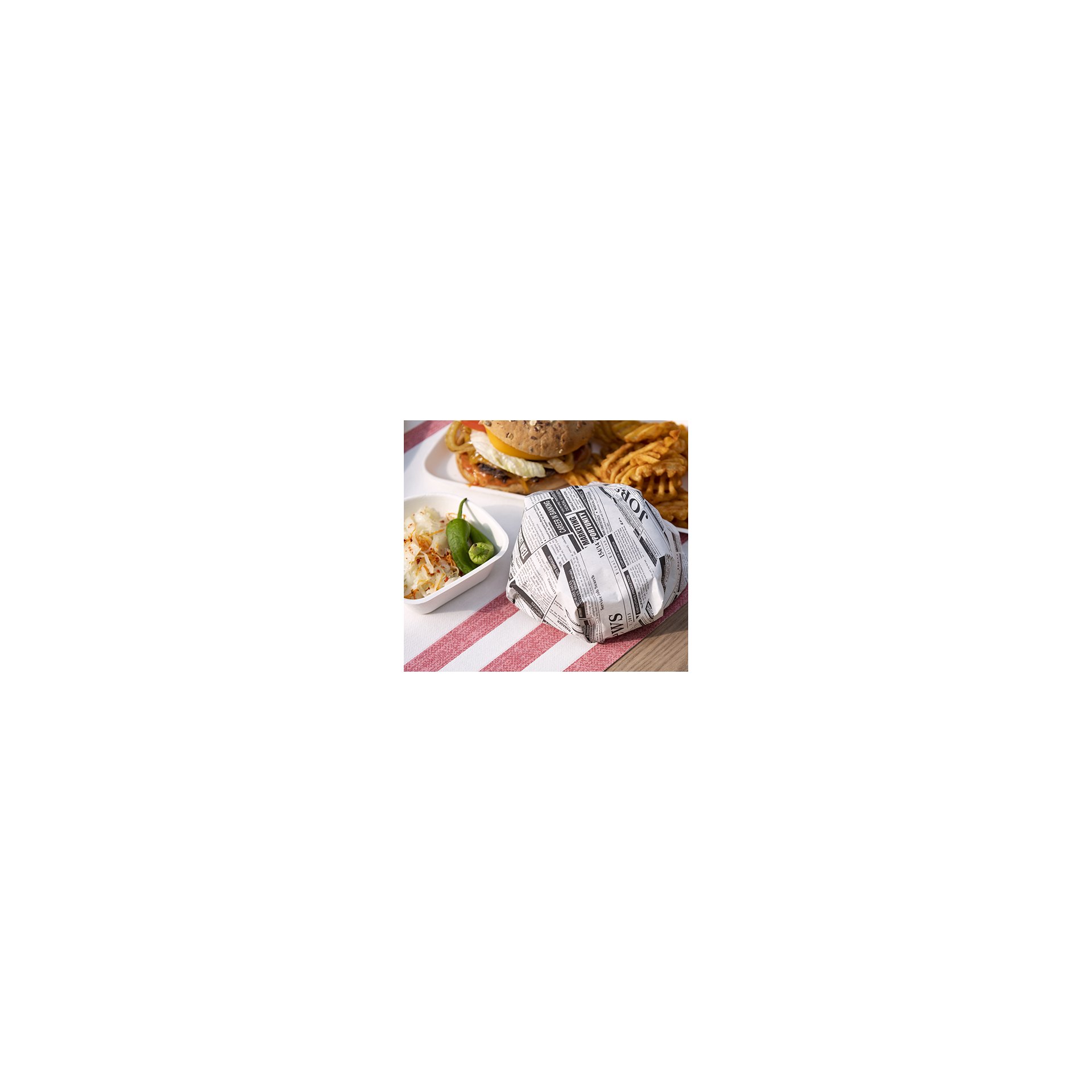 Fingerfood - Teller, Zuckerrohr "pure" eckig 1,2 cm x 6,5 cm x 6,5 cm weiss