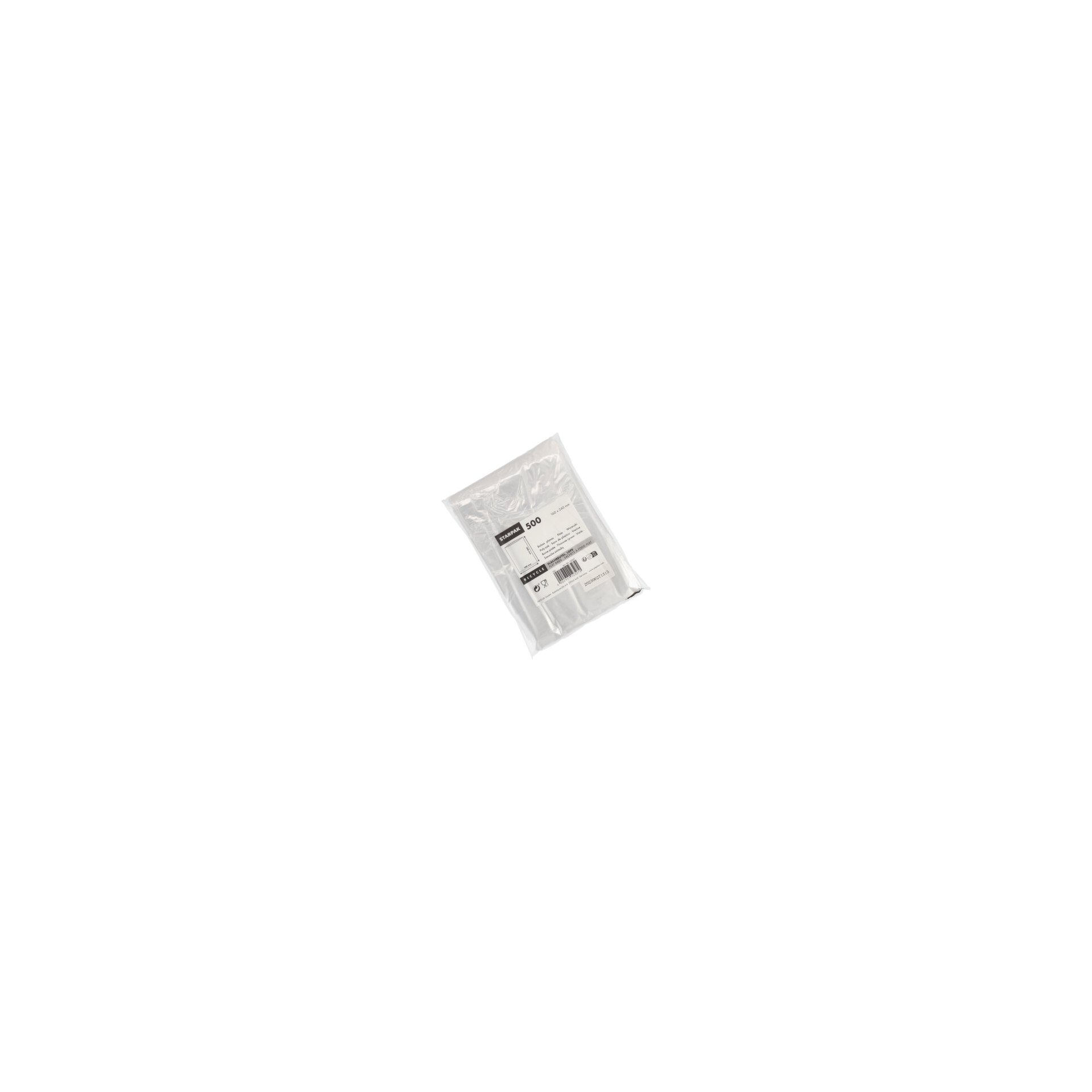 Flachbeutel, LDPE 24 cm x 16 cm transparent