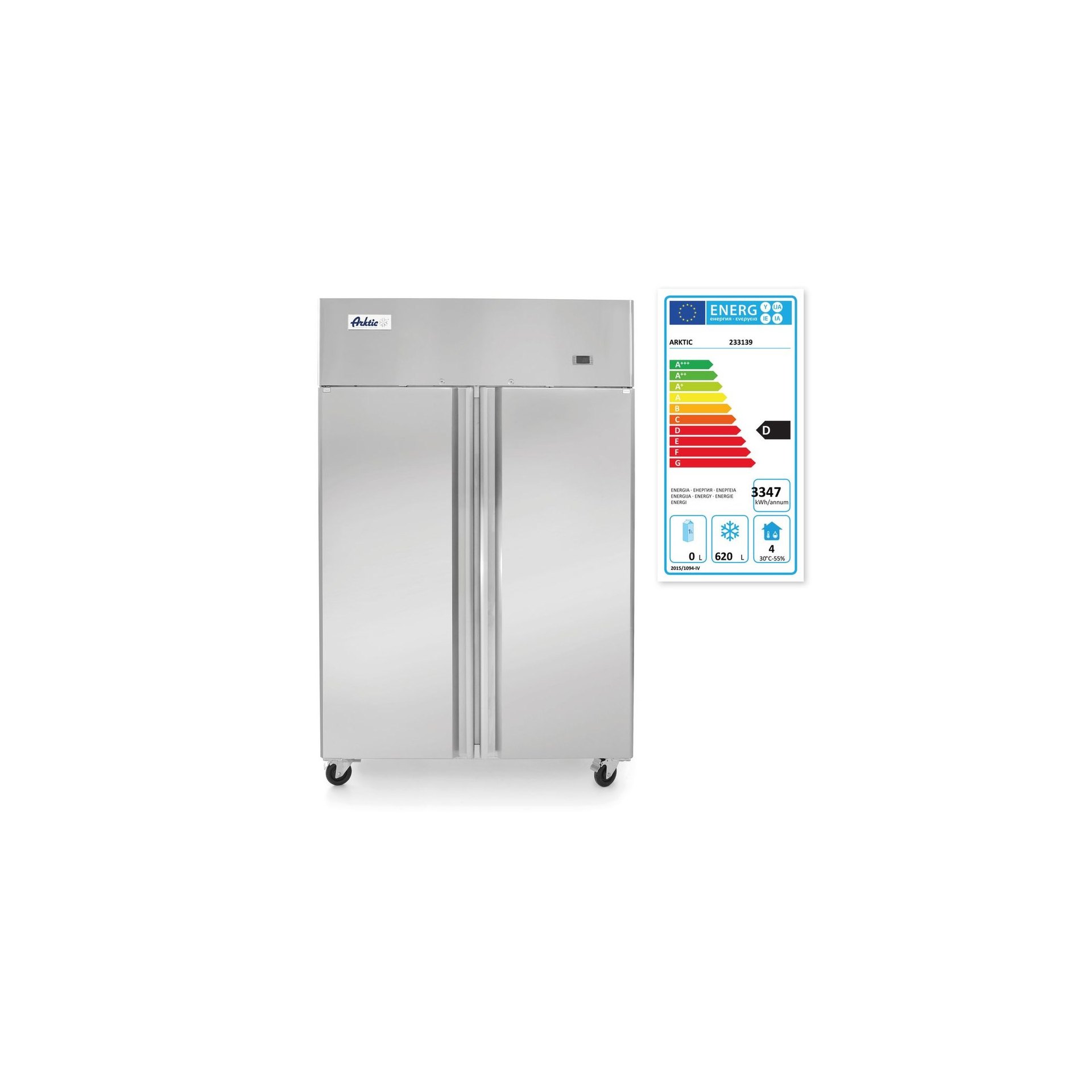 Gefrierschrank mit 2 Türen 900L, Profi Line