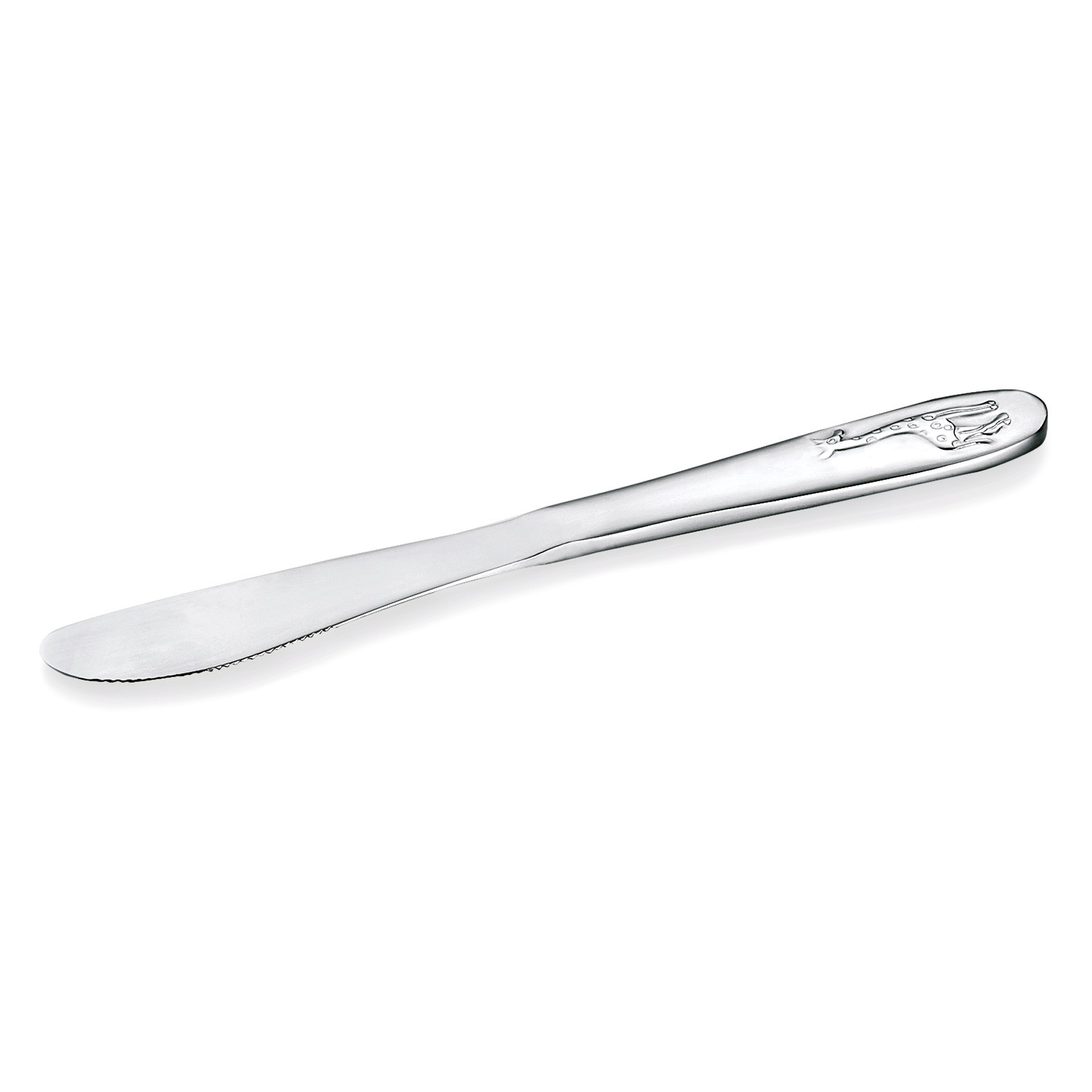 Kindermesser Marie (L) 17 cm, Giraffe Kindermesser Marie (L) 17 cm, Giraffe