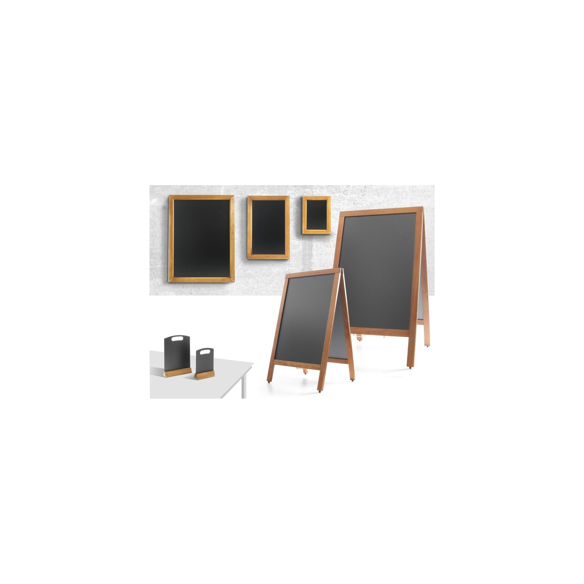 Wandkreidetafel, 300x400mm Wandkreidetafel, 600x800mm