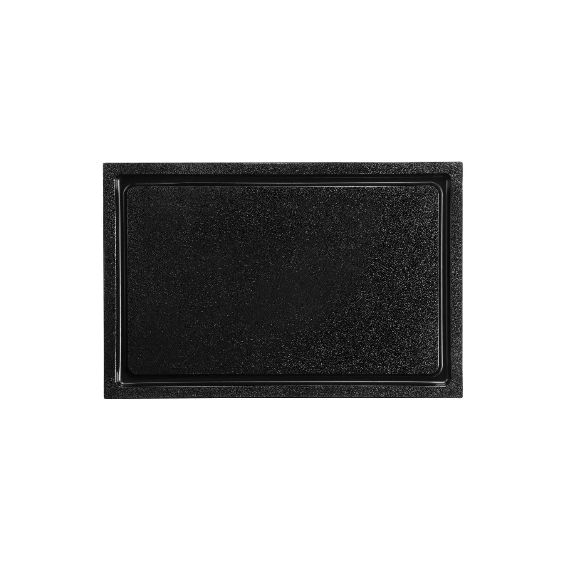 Schneidbrett NOCTURN, mit Saftrille, 30 x 20 x 2 cm, schwarz, Polypropylen