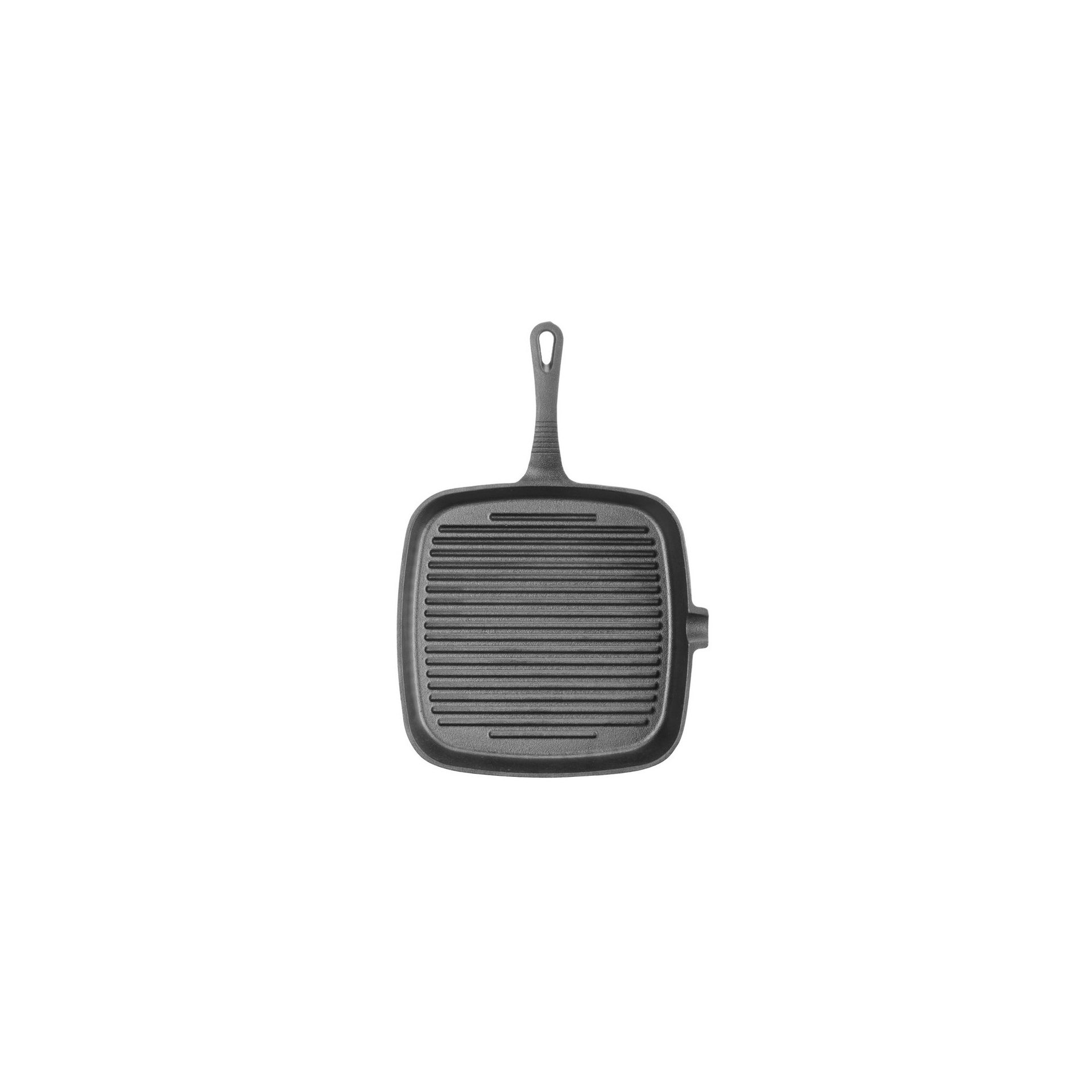 Gusseisen-Grillpfanne, 230x230x(H)25mm