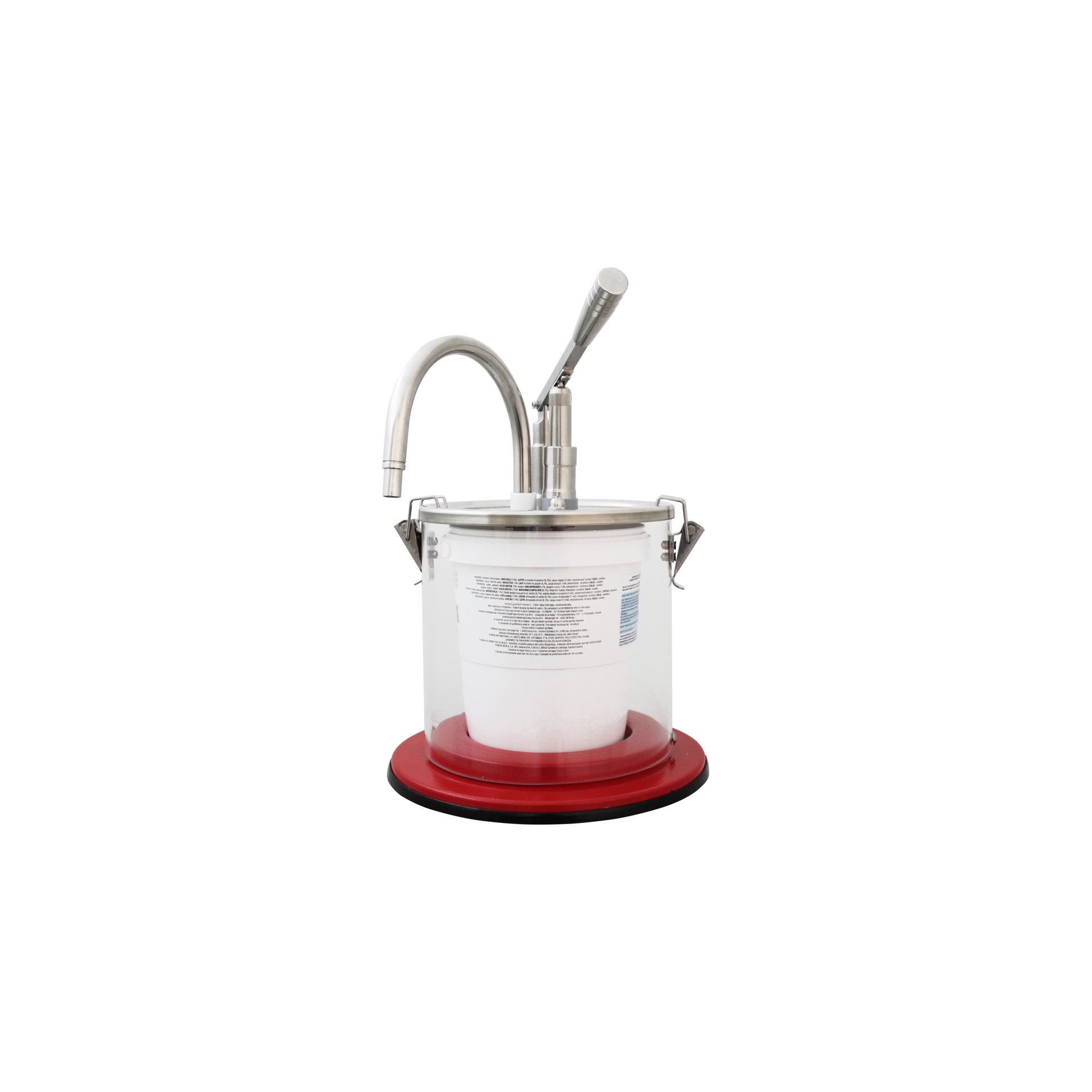 Gebäckfüller gebogen 180°, 3 Liter Gebäckfüller gebogen 180°, 3 Liter