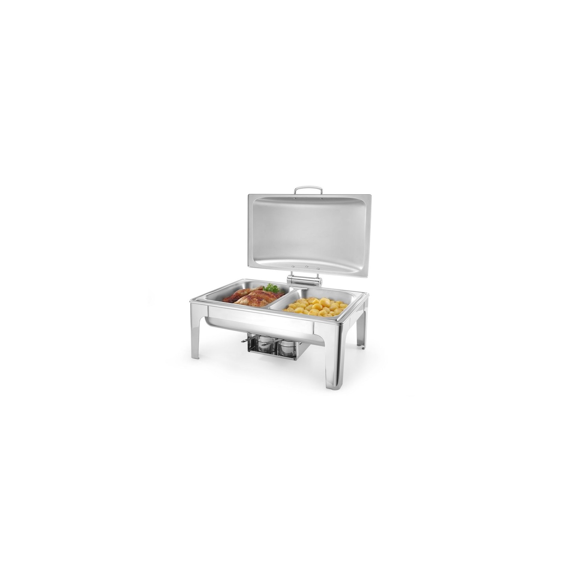 Chafing Dish GN 1/1, satiniert, Profi Line, 9L, 570x430x(H)290mm Chafing Dish GN 1/1, satiniert, Profi Line, 9L, 570x430x(H)290mm