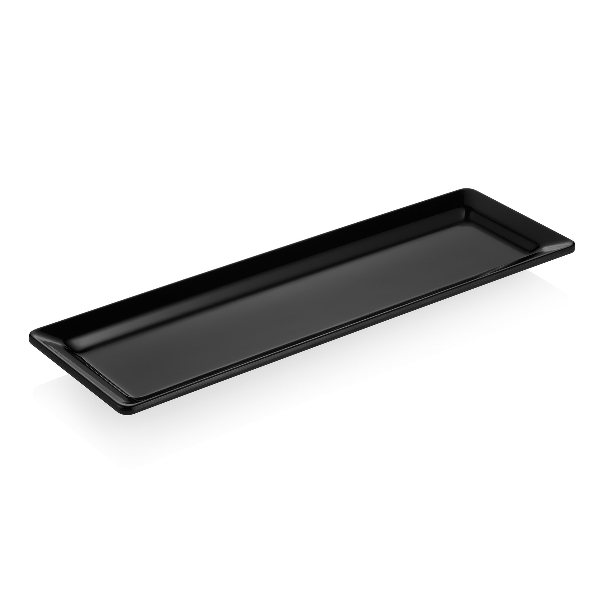 GN Tablett 2/4 DAY & NIGHT, schwarz, Melamin GN Tablett 2/4 DAY & NIGHT, schwarz, Melamin
