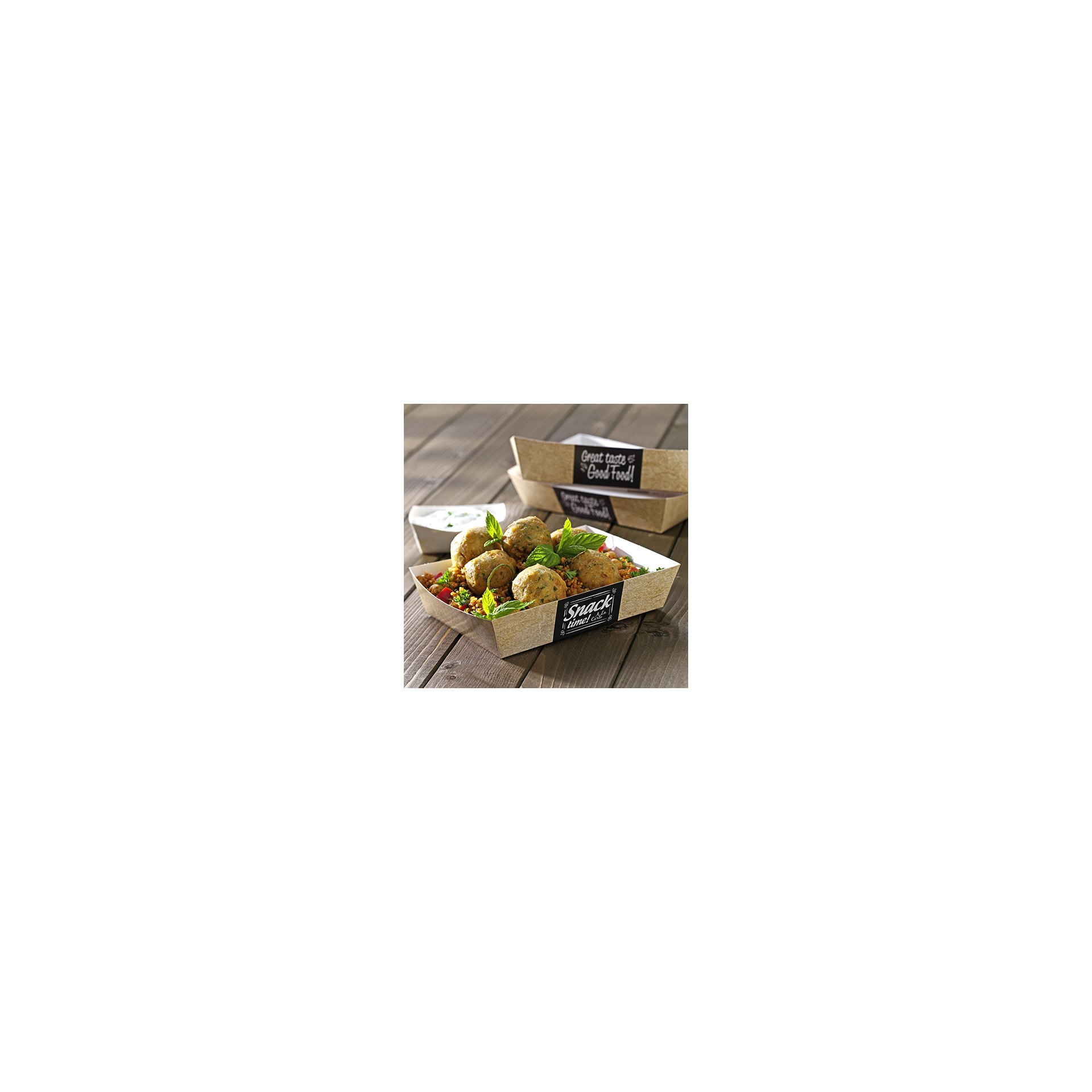 papstar-86626-snacktrays-pappe-pure-3cmx3-3cmx10-5cm-good-food-2 Snacktrays, Pappe "pure" 3 cm x 3,3 cm x 10,5 cm "Good Food"