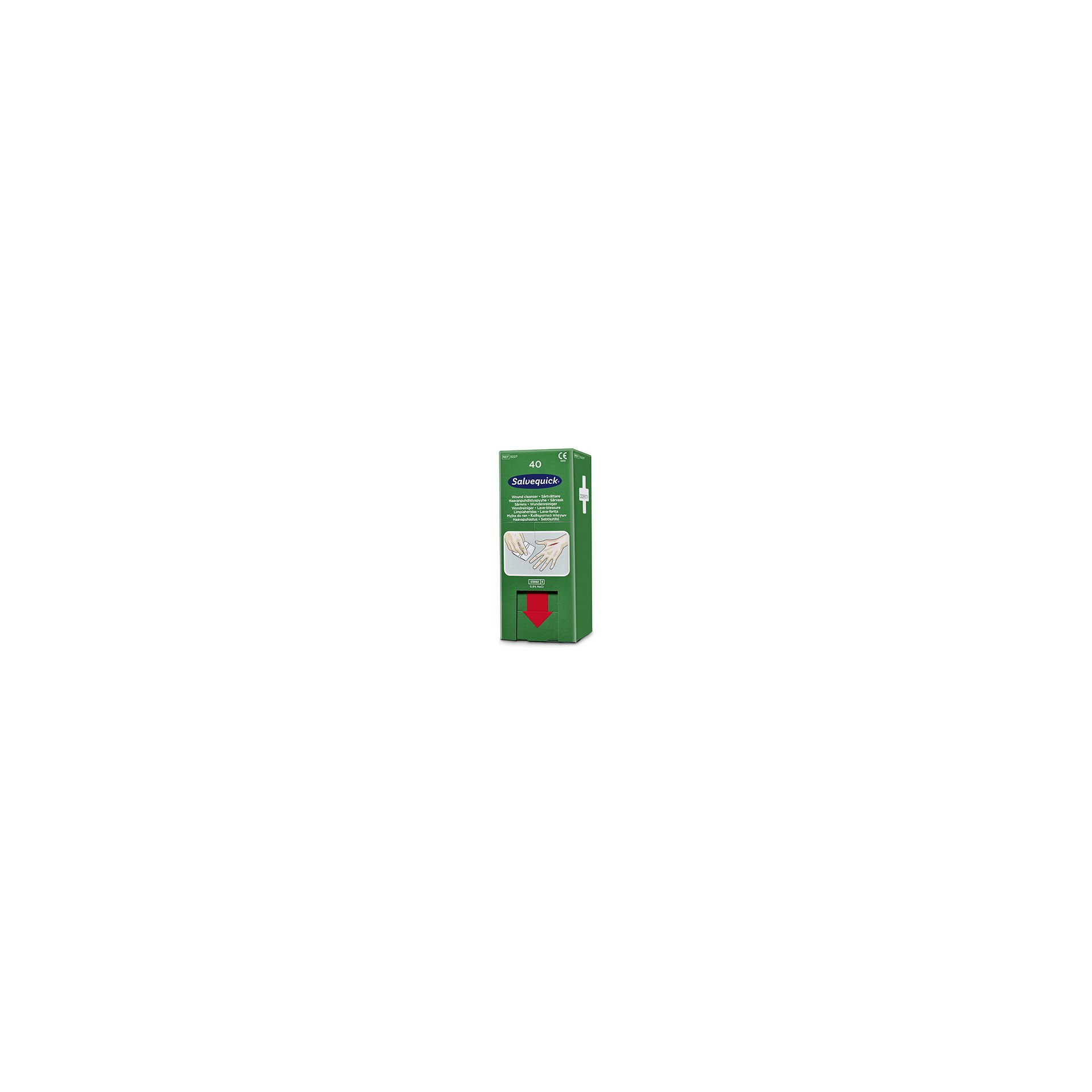 "Cederroth" Wipes Salvequick Wundreiniger refill für Savett-Spender REF 51011006 "Cederroth" Wipes Salvequick Wundreiniger refill für Savett-Spender REF 51011006