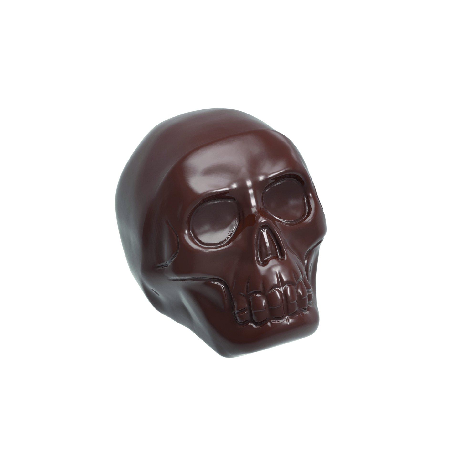 Schokoladen Form - Totenkopf, Doppelform Schokoladen Form - Totenkopf, Doppelform