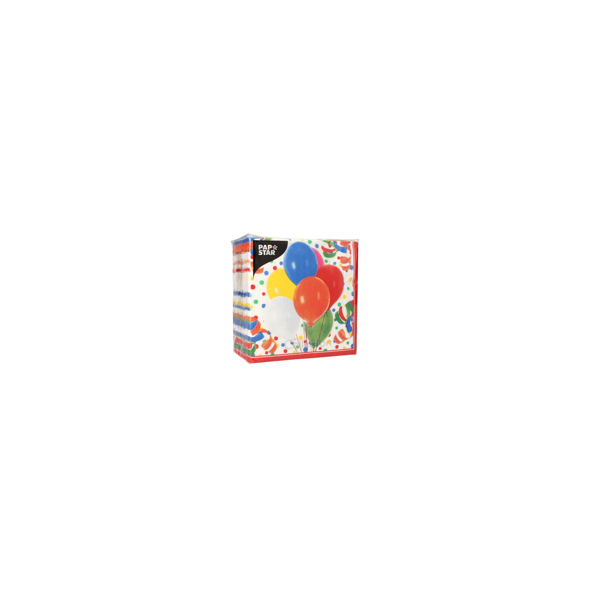 Servietten, 3-lagig 1/4-Falz 33 cm x 33 cm "Lucky Balloons"