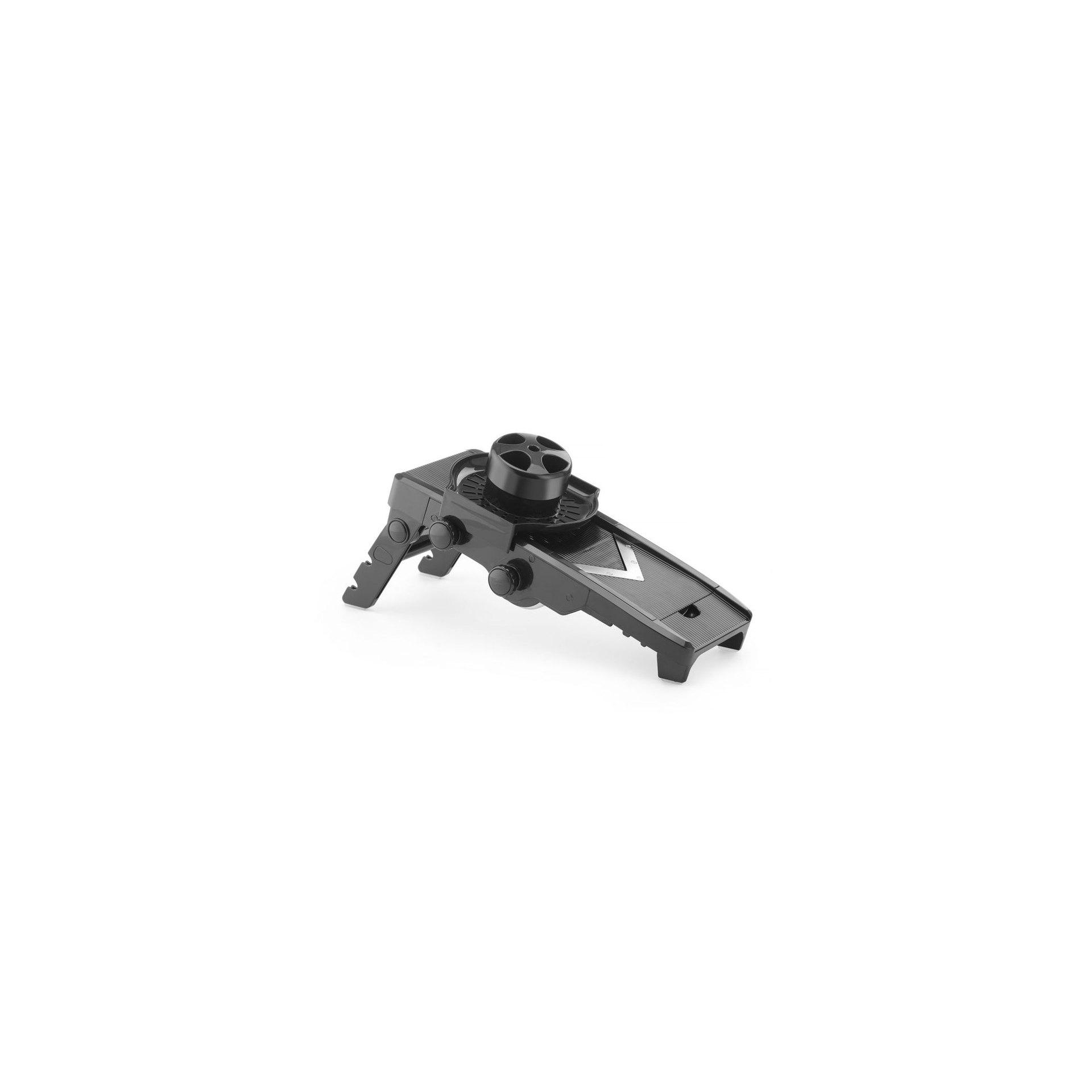Mandoline V-förmig, Schwarz, 130x335x(H)75mm