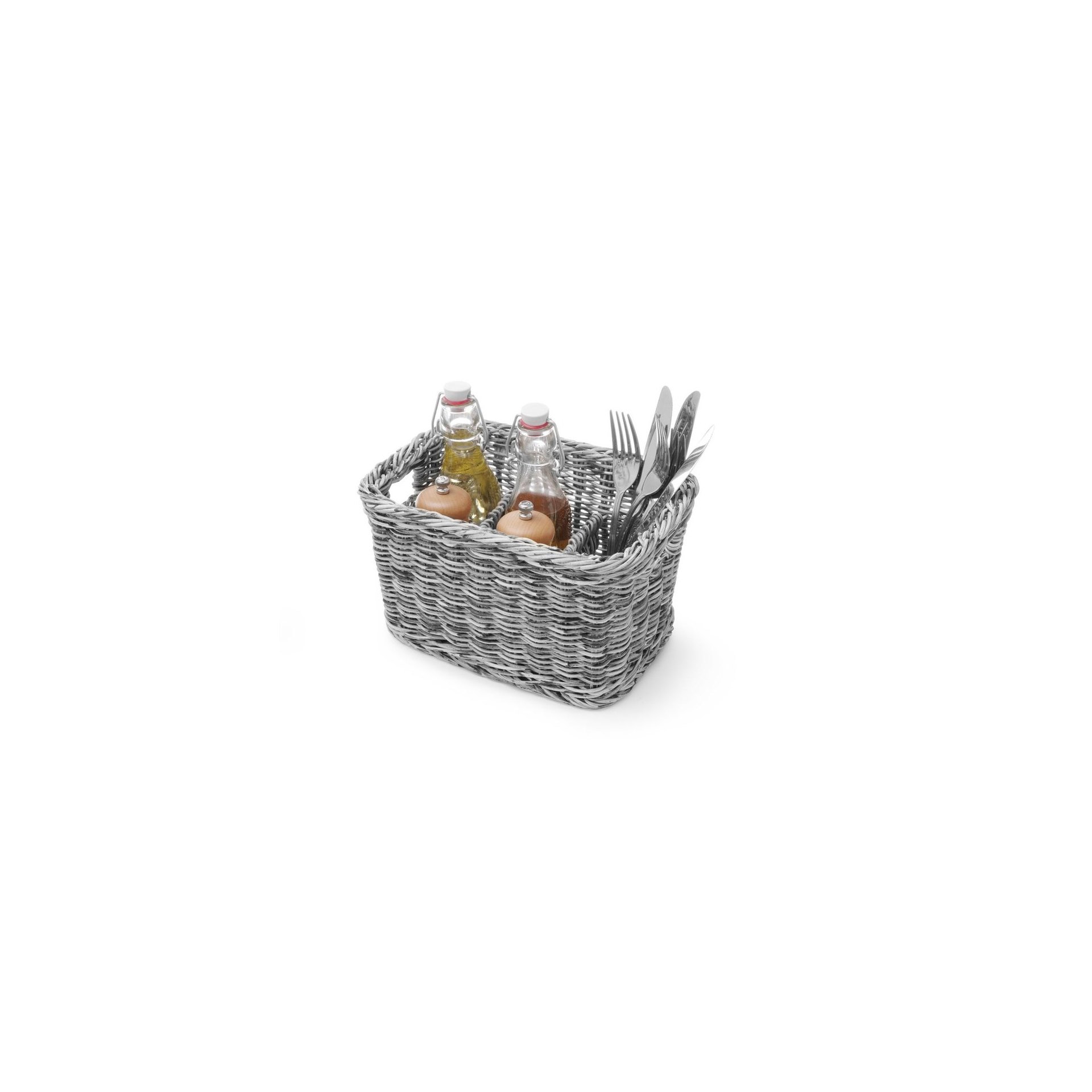 Besteckkorb, Hellgrau, 260x180x(H)150mm Besteckkorb, Hellgrau, 260x180x(H)150mm