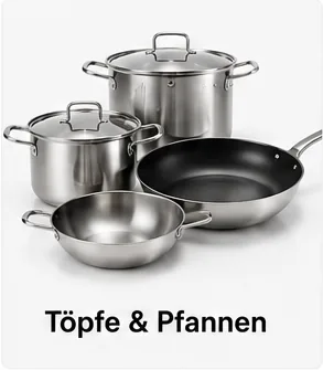 Töpfe und Pfannen für Gastronomie, Catering und professionelle Küchen