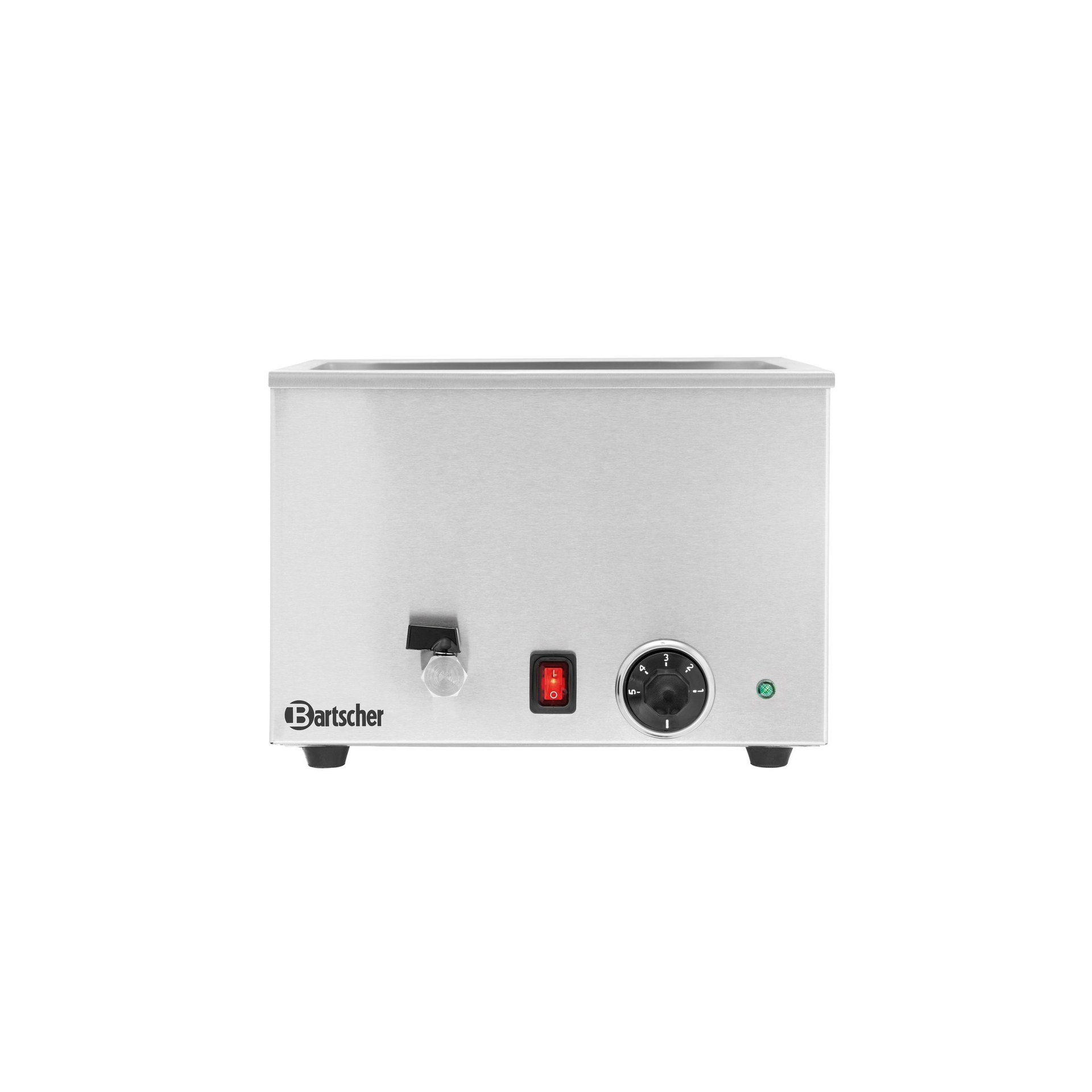 Bain Marie, 1/1 GN, 150mm, mit Hahn