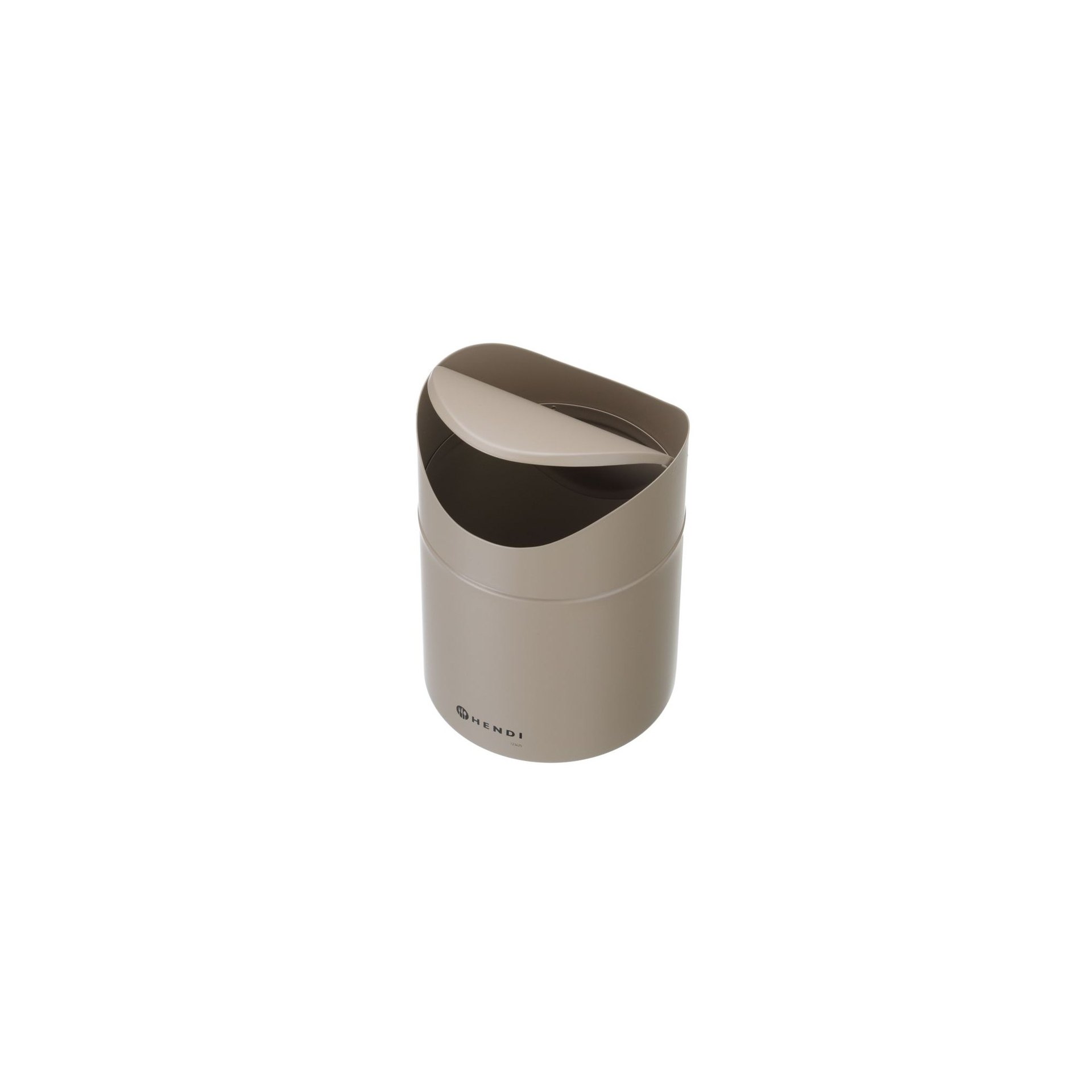 Tischabfalleimer 1,2L, Beige, ⌀120x(H)165mm Tischabfalleimer 1,2L, Beige, ⌀120x(H)165mm