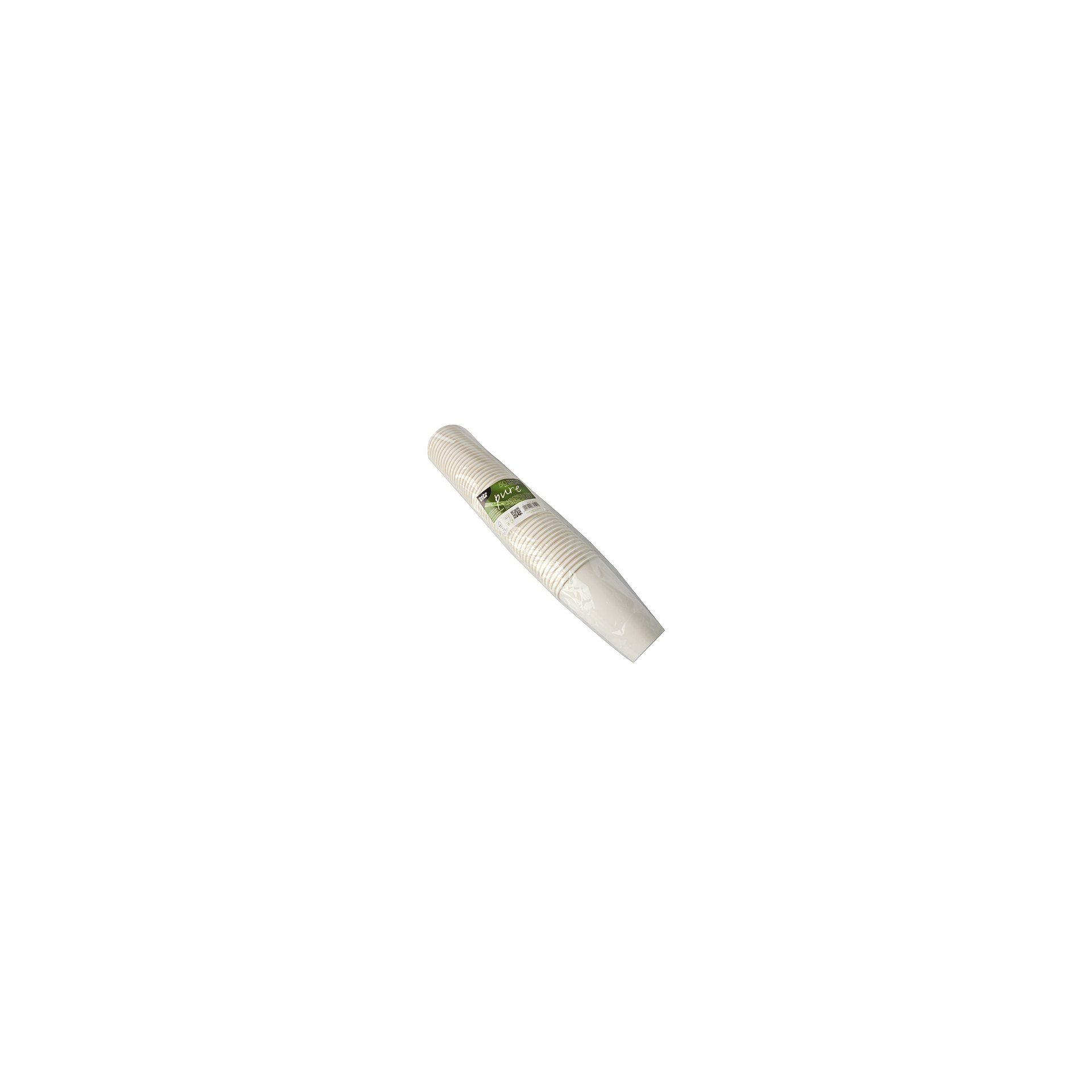 Trinkbecher, Pappe 0,4 l Ø 9 cm · 13,9 cm weiss