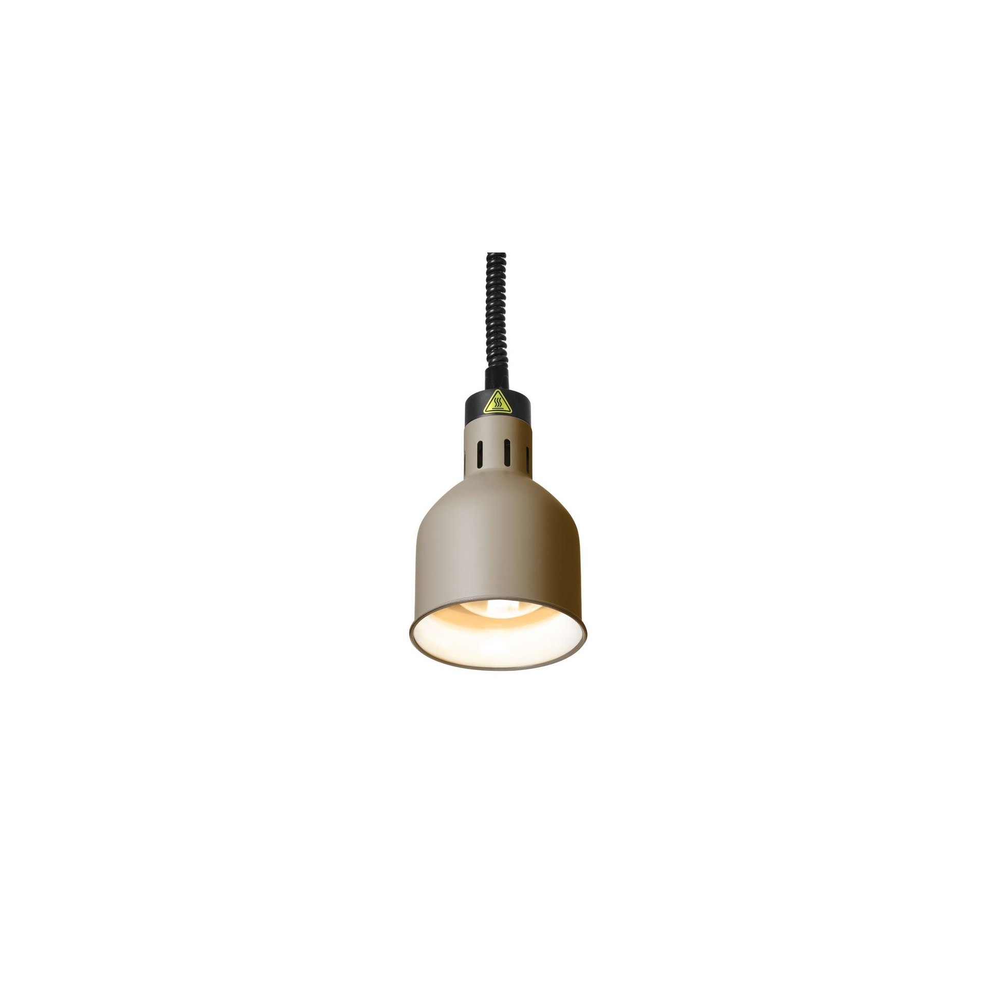 Höhenverstellbare Wärmelampe, zylinderförmig, Beige, 230V/250W, ⌀175x(H)250mm Höhenverstellbare Wärmelampe, zylinderförmig, Beige, 230V/250W, ⌀175x(H)250mm