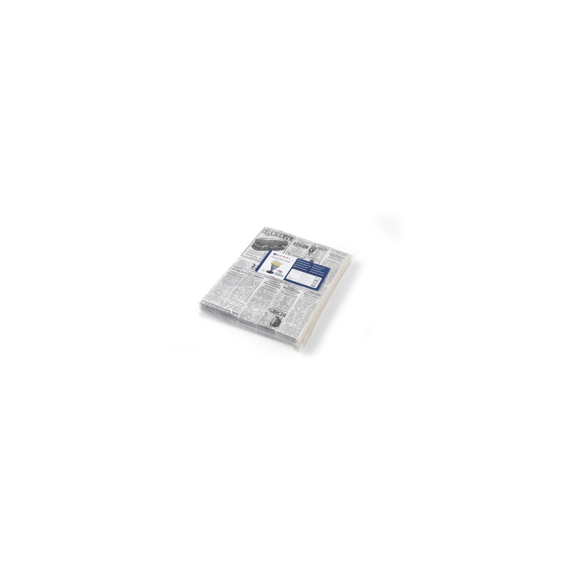 Einschlagpapier Zeitungsdruck 200x250mm