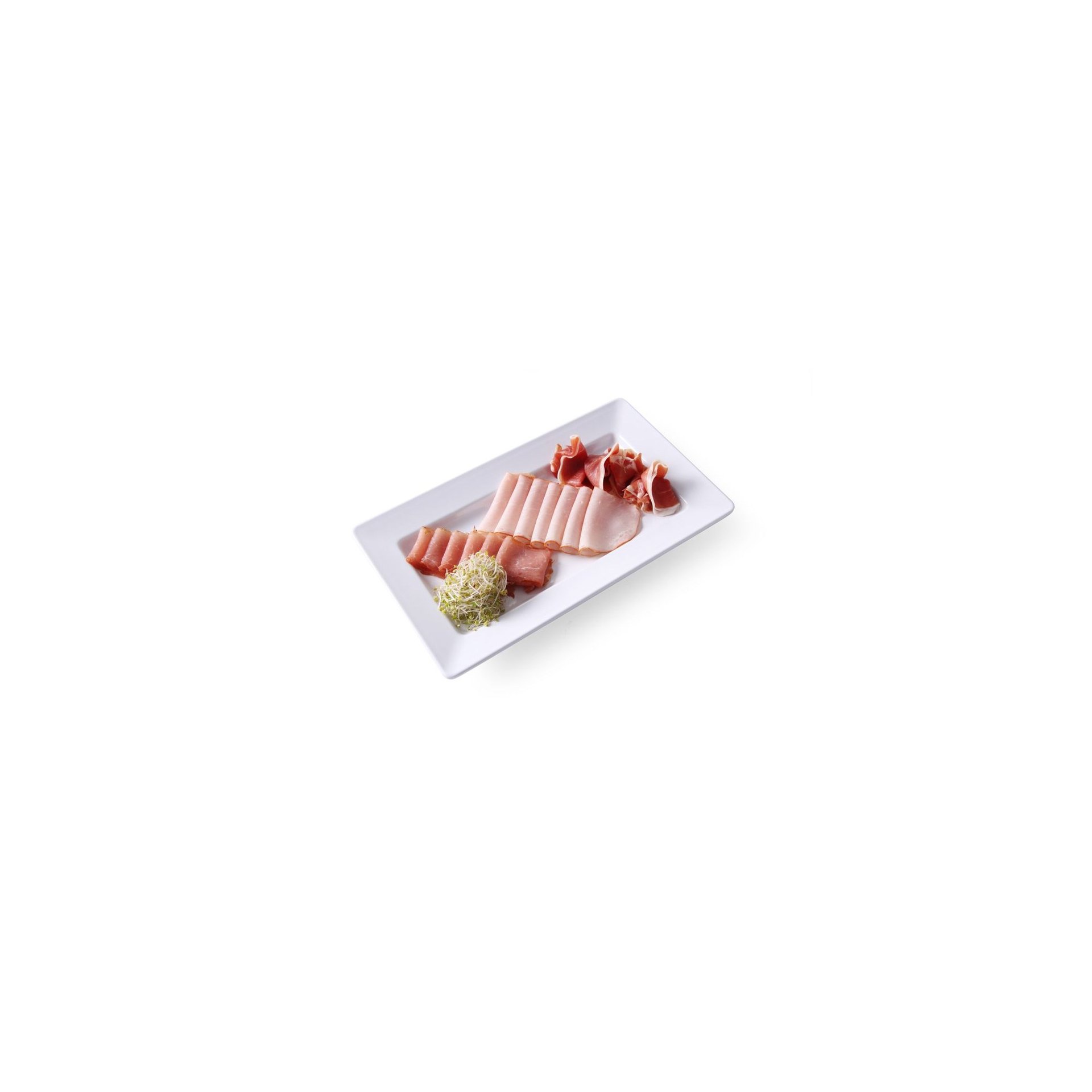 Platte, rechteckig, 360x205x(H)38mm