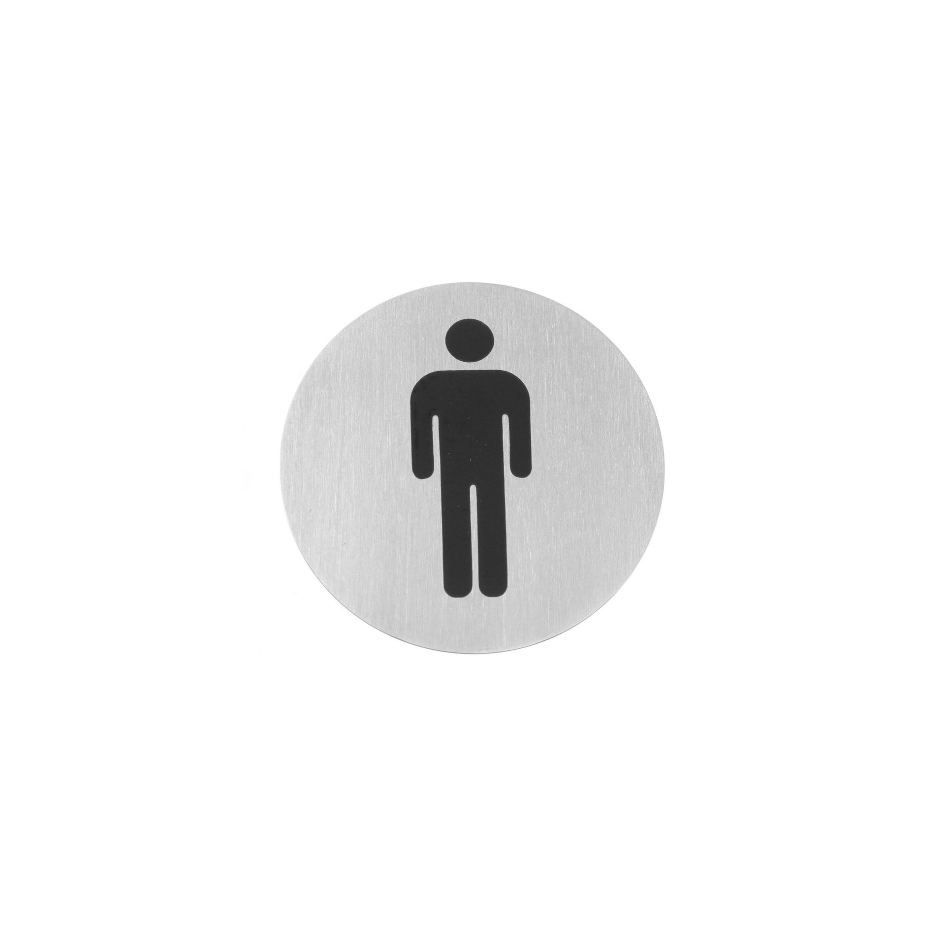 Türschilder, Herren, ⌀75mm