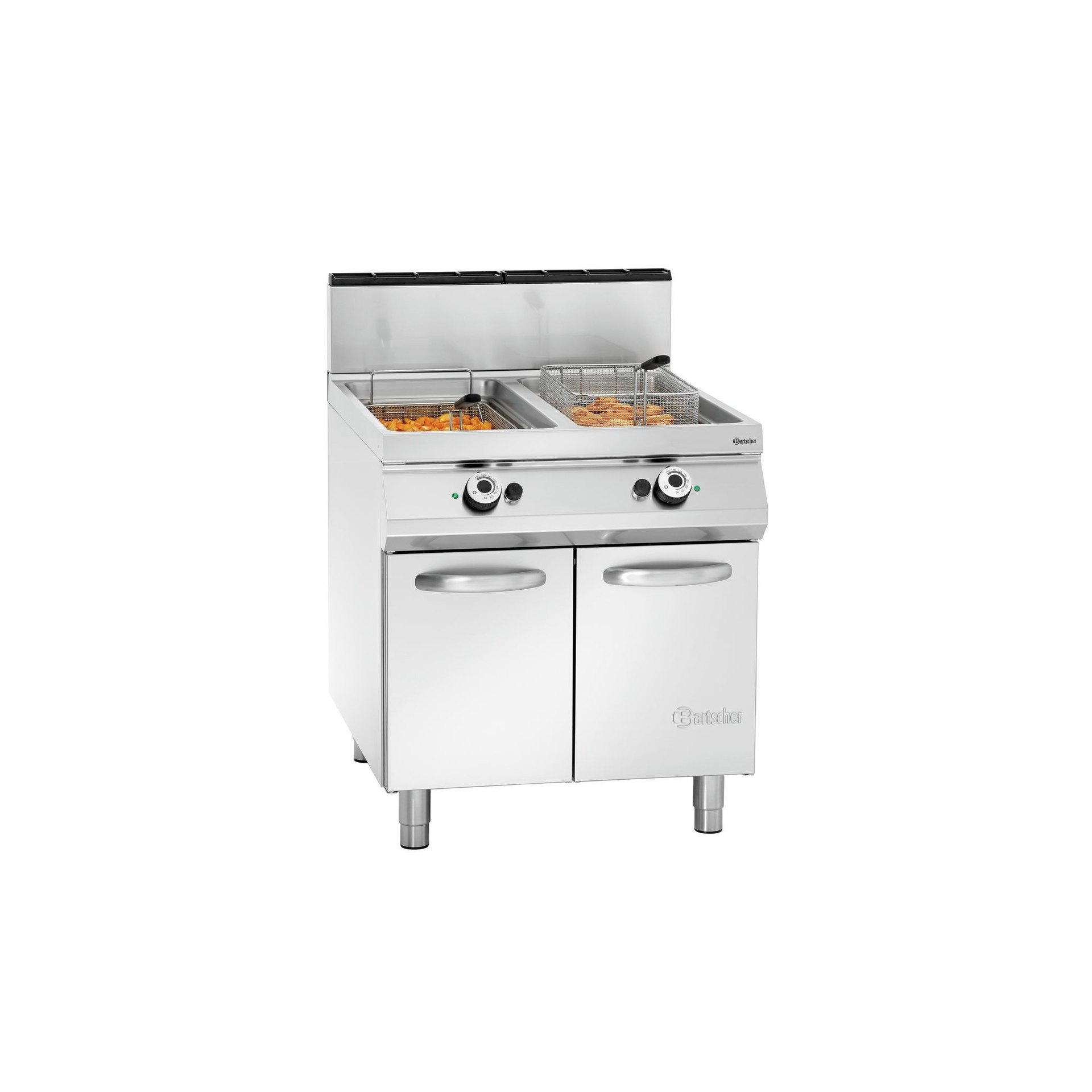 Gas-Standfritteuse, 2 Becken