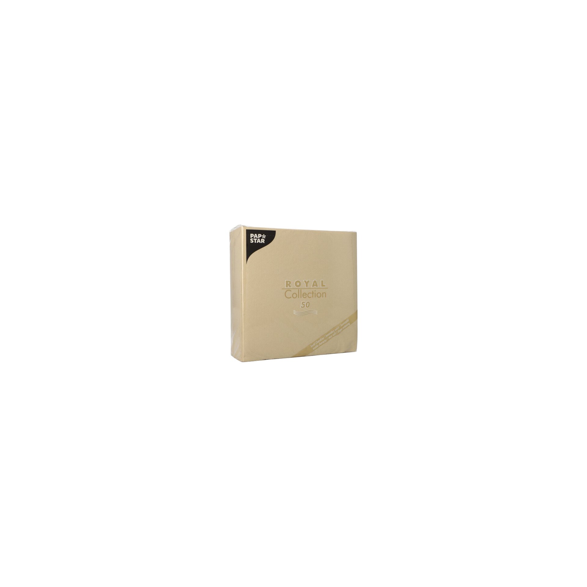 Servietten "ROYAL Collection" 1/4-Falz 40 cm x 40 cm sand Servietten "ROYAL Collection" 1/4-Falz 40 cm x 40 cm sand