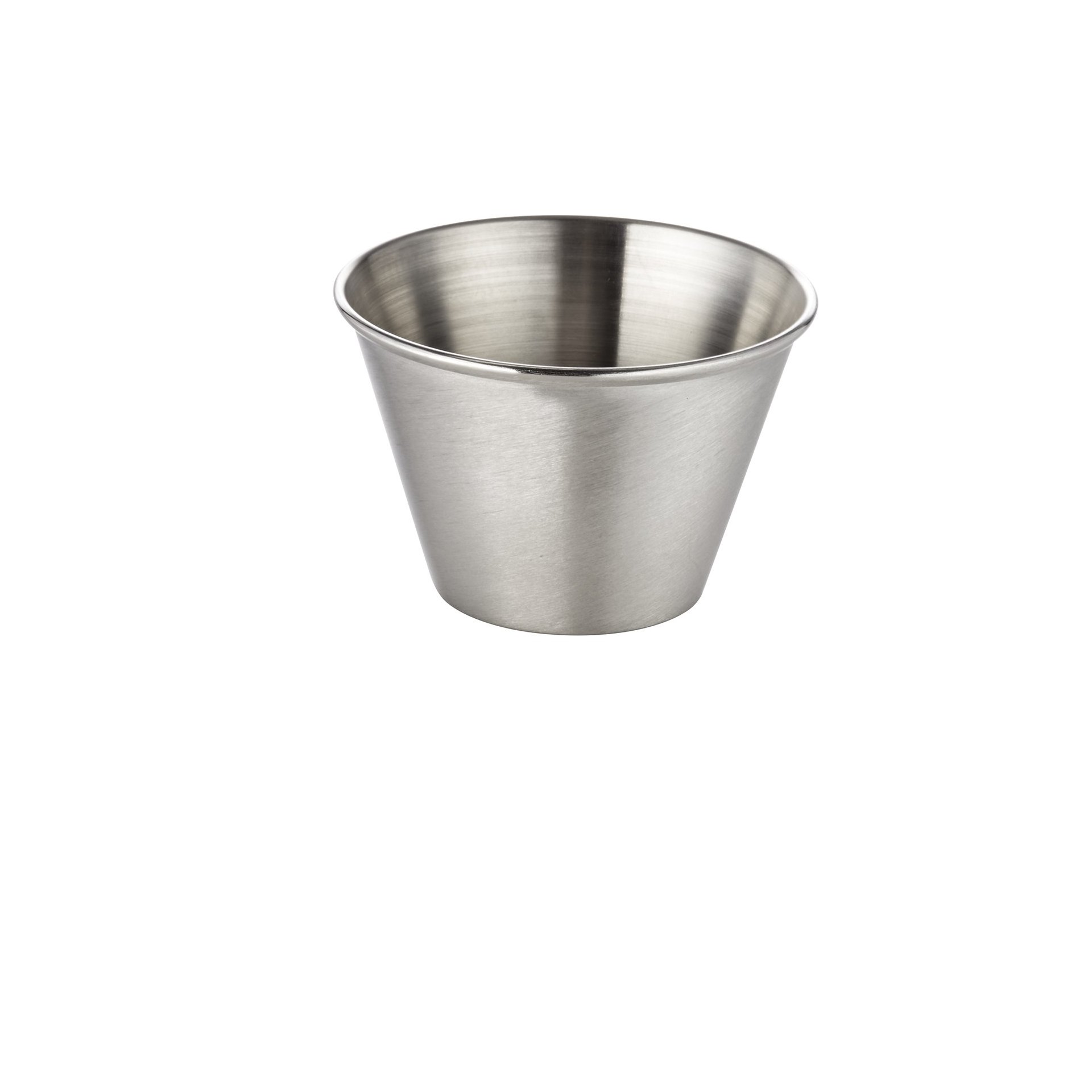 Dipschale Set, 80 ml, Ø 7 cm, Set á 4 Stück, Chromnickelstahl