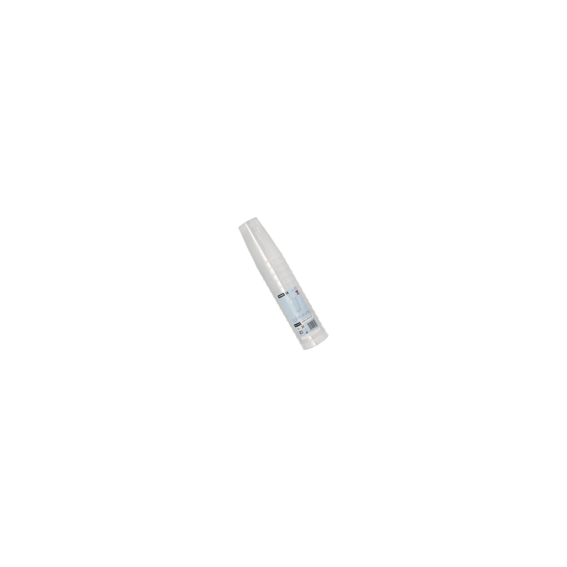 Mehrweg-Trinkbecher PP 0,3 l Ø 8 cm · 11,7 cm transluzent extra stabil
