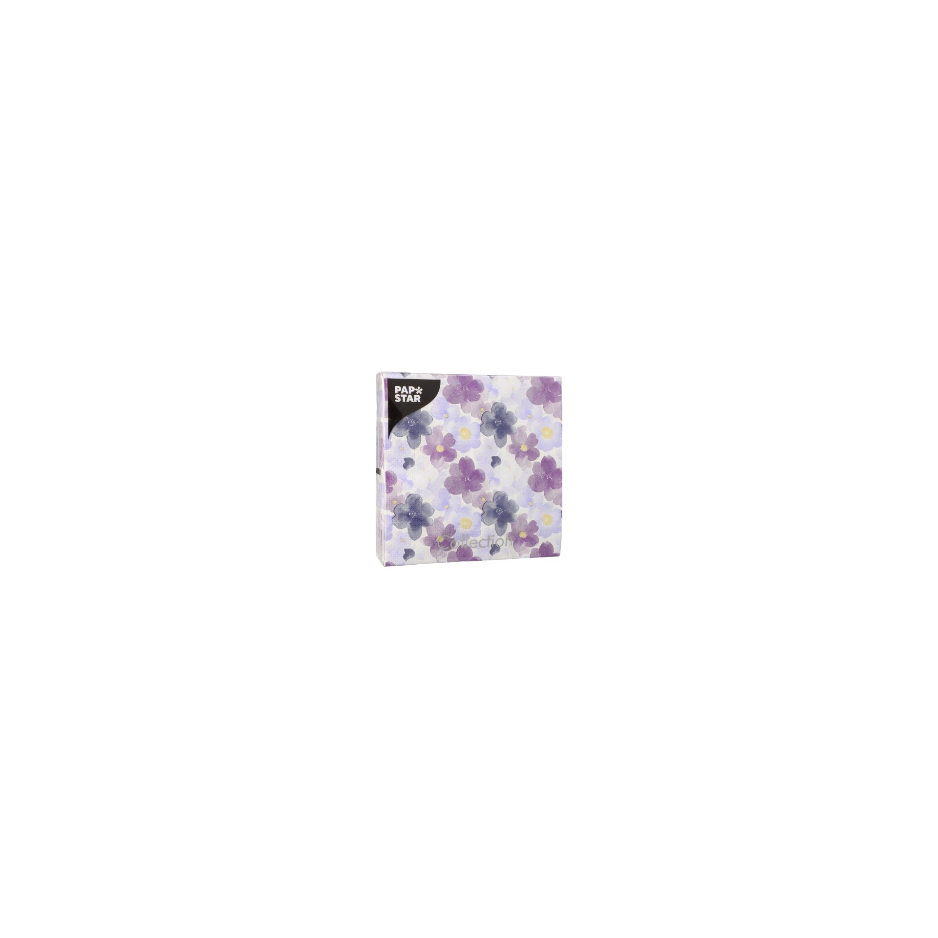 Servietten, 3-lagig 1/4-Falz 33 cm x 33 cm "Aquarell Flowers" Servietten, 3-lagig 1/4-Falz 33 cm x 33 cm "Aquarell Flowers"