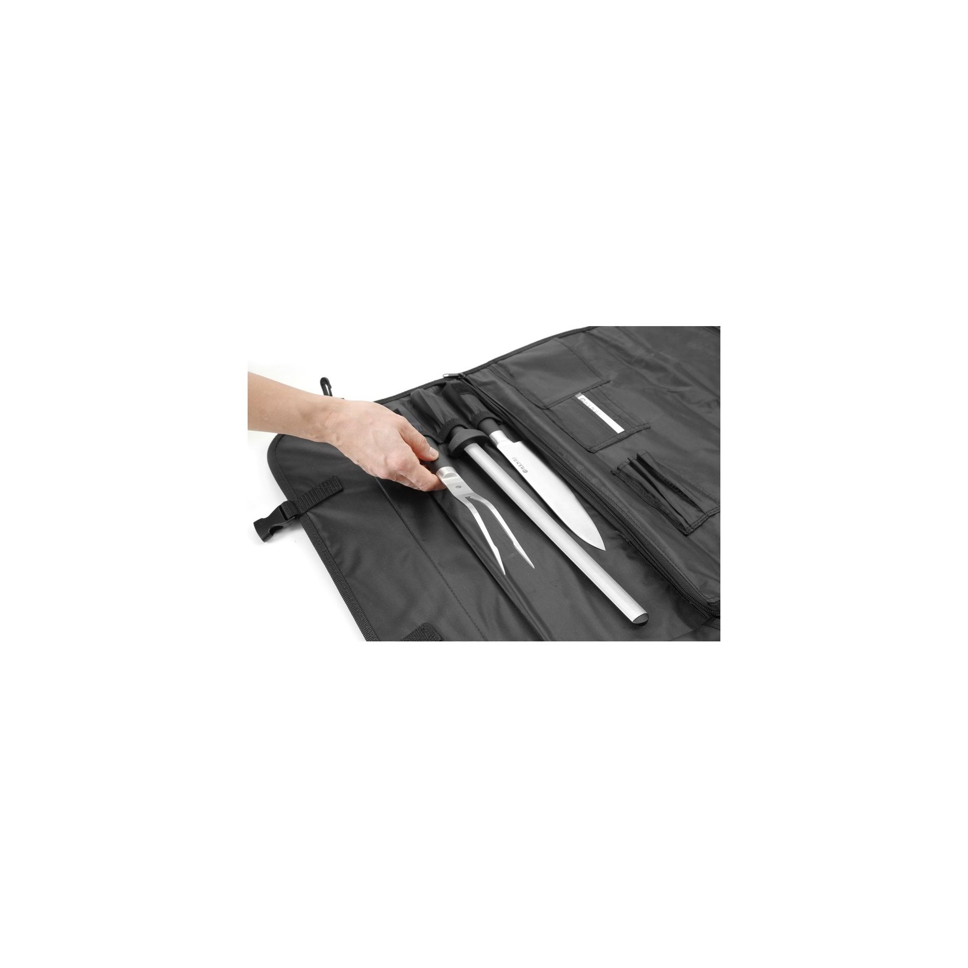 Messertransporttasche, Schwarz, 510x50x(H)170mm