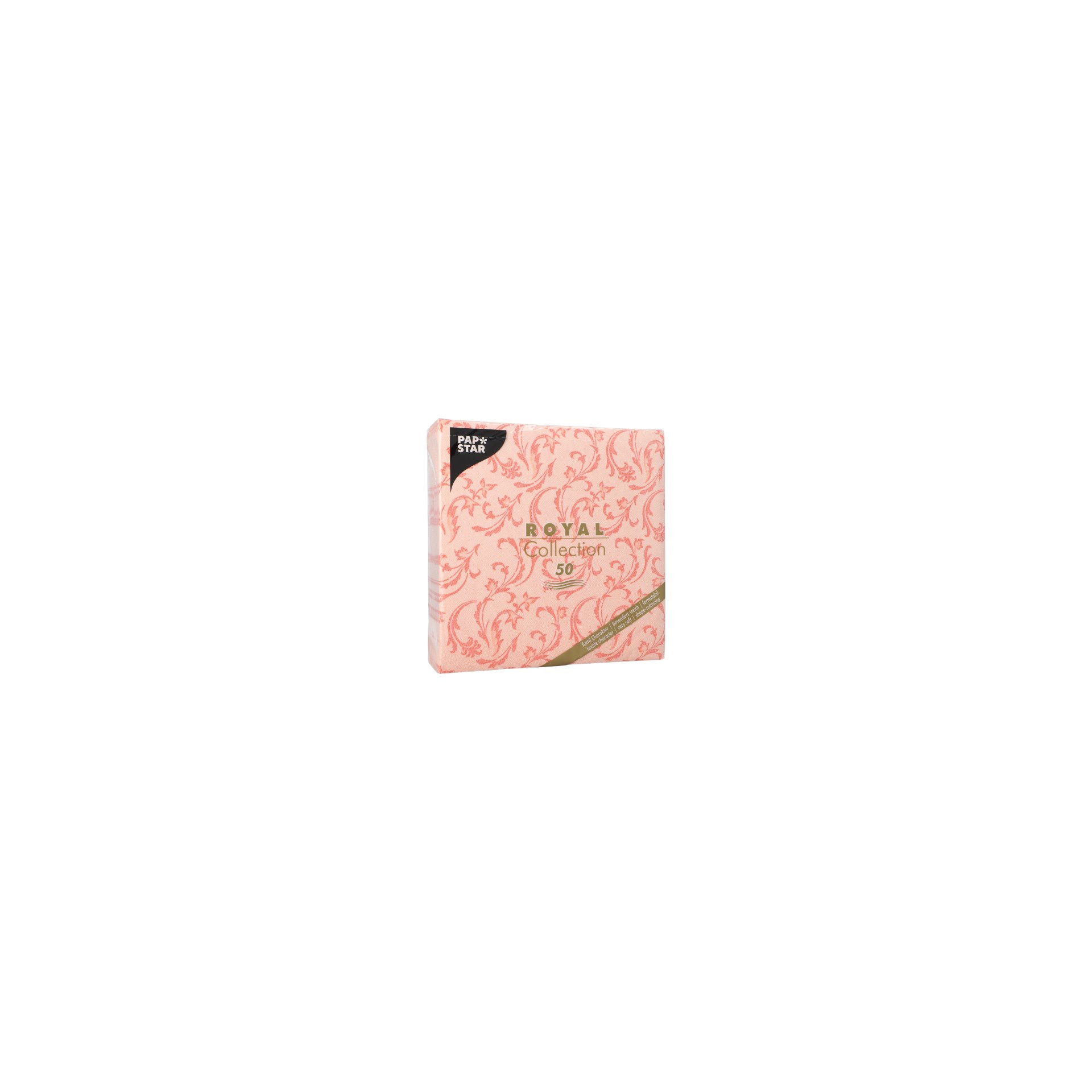 Servietten "ROYAL Collection" 1/4-Falz 40 cm x 40 cm nektarine "Damascato" Servietten "ROYAL Collection" 1/4-Falz 40 cm x 40 cm nektarine "Damascato"