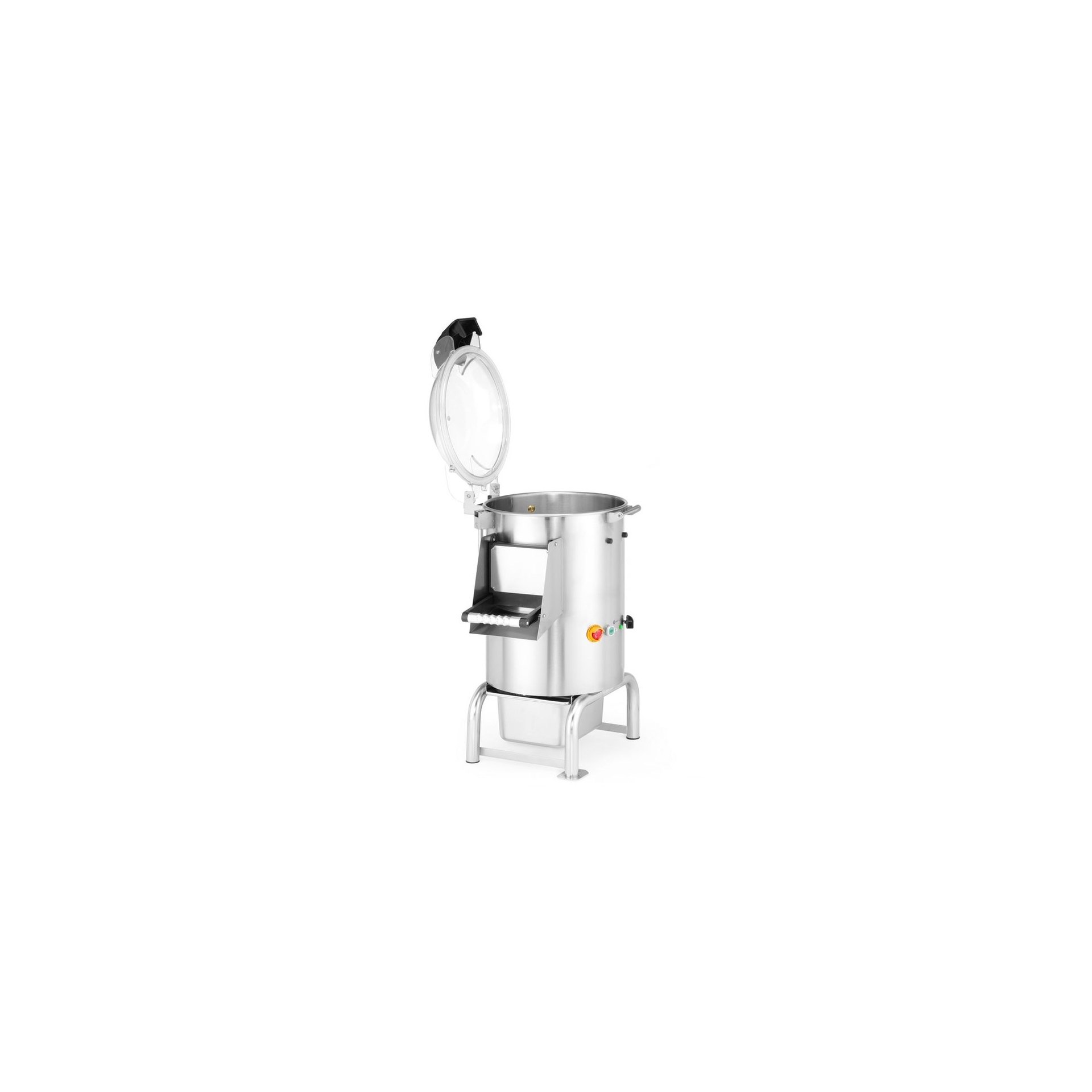Kartoffelschäler 10 kg, Kitchen Line, 230V/750W, 620x525x(H)833mm Kartoffelschäler 10 kg, Kitchen Line, 230V/750W, 620x525x(H)833mm