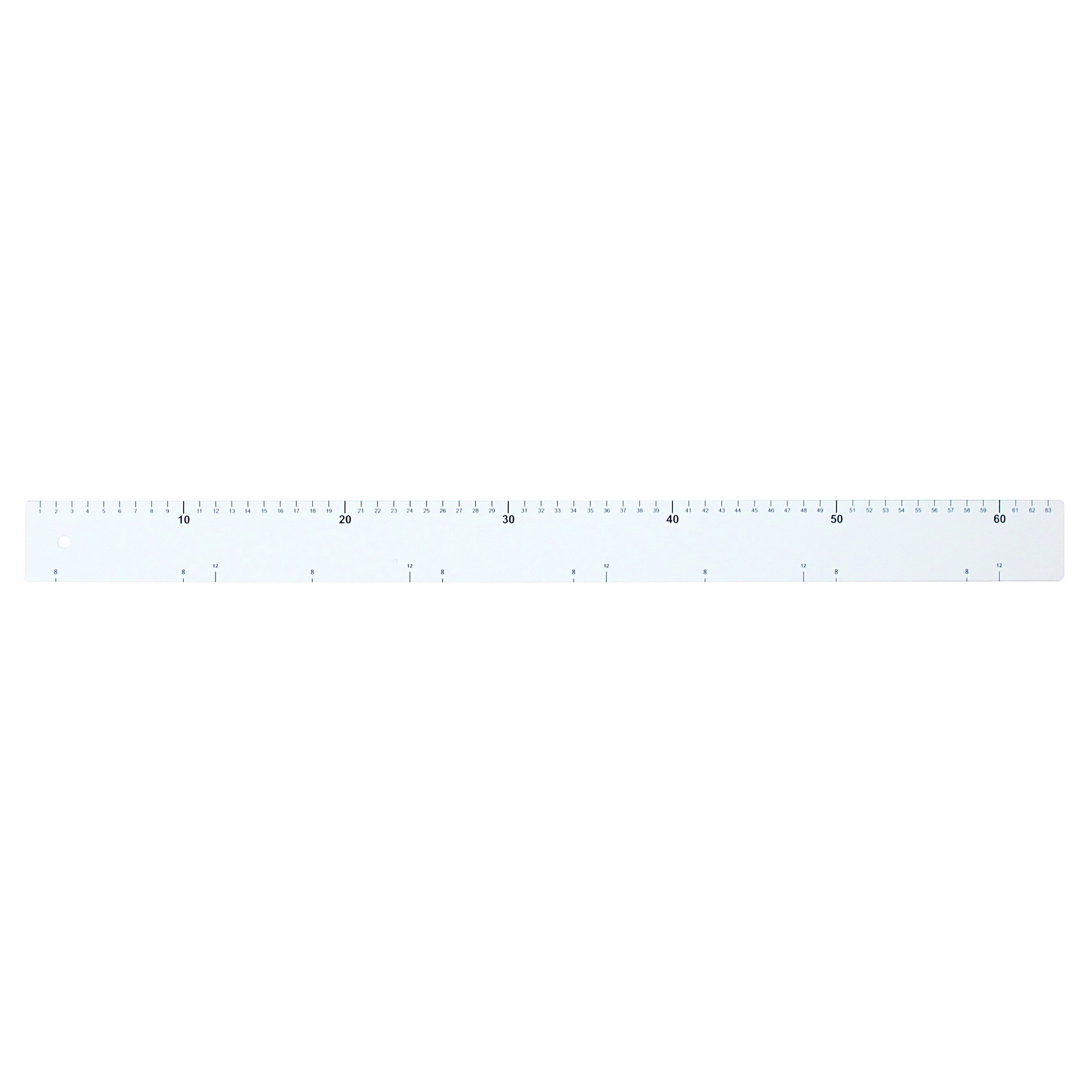 Backlineal, 640 x 50 x 2 mm , flexibel Backlineal, 640 x 50 x 2 mm , flexibel