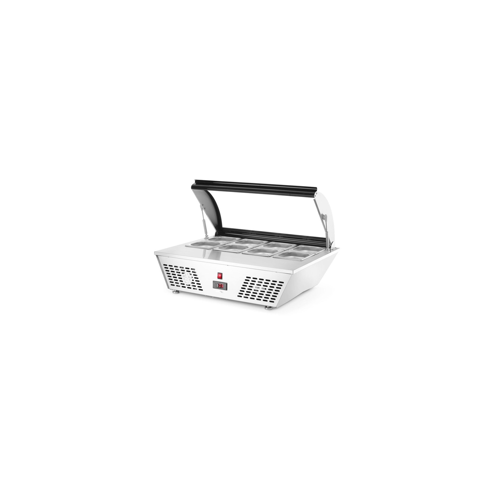 Aufsatz-Salatvitrine , 67L Aufsatz-Salatvitrine , 67L