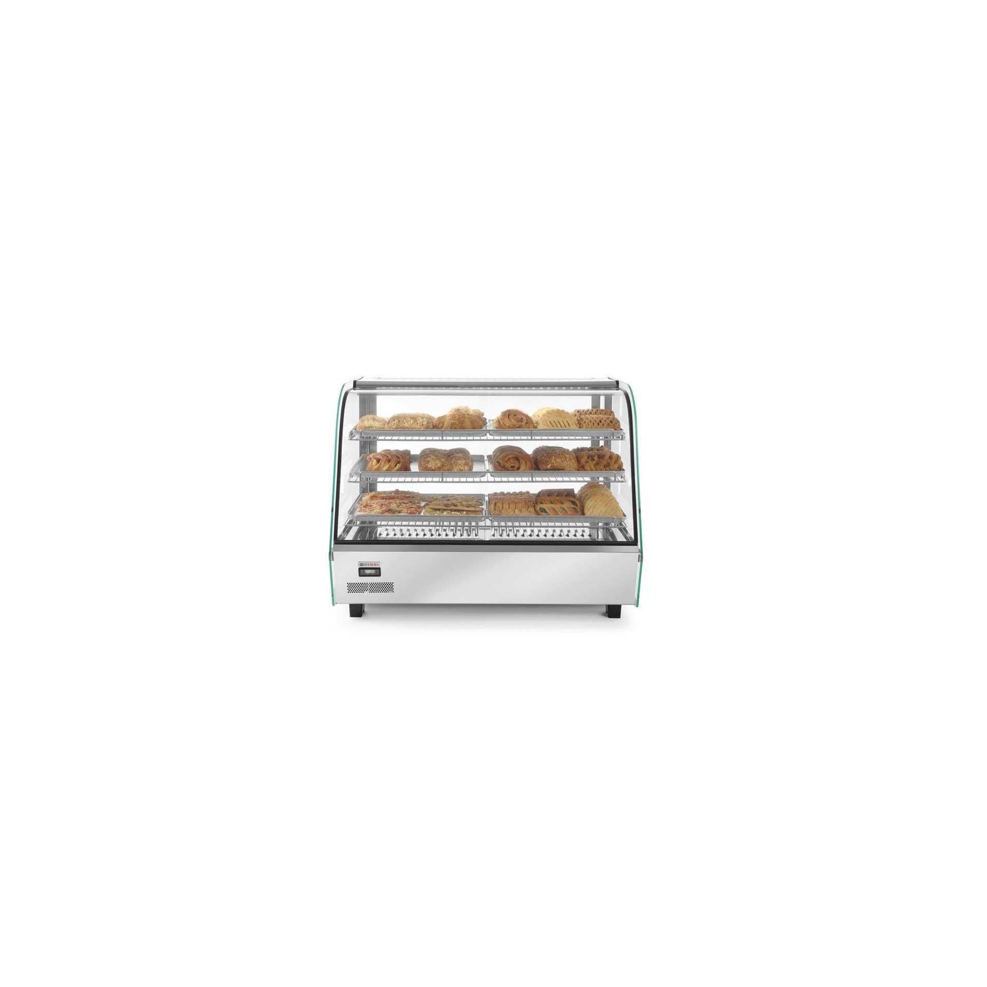 Beheiztes Thekendisplay, 160 Liter, 230V/1500W, 885x570x(H)680mm