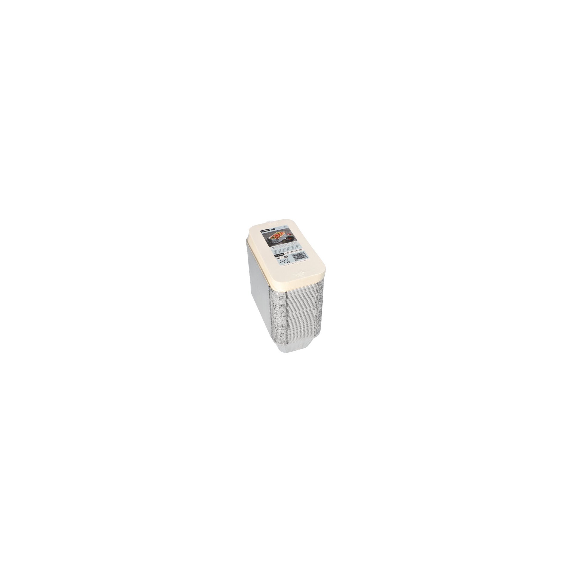 Schalen, Alu + Einlegedeckel, PE-beschichtet eckig 0,7 l 4,9 cm x 10,3 cm x 19,5 cm Schalen, Alu + Einlegedeckel, PE-beschichtet eckig 0,7 l 4,9 cm x 10,3 cm x 19,5 cm