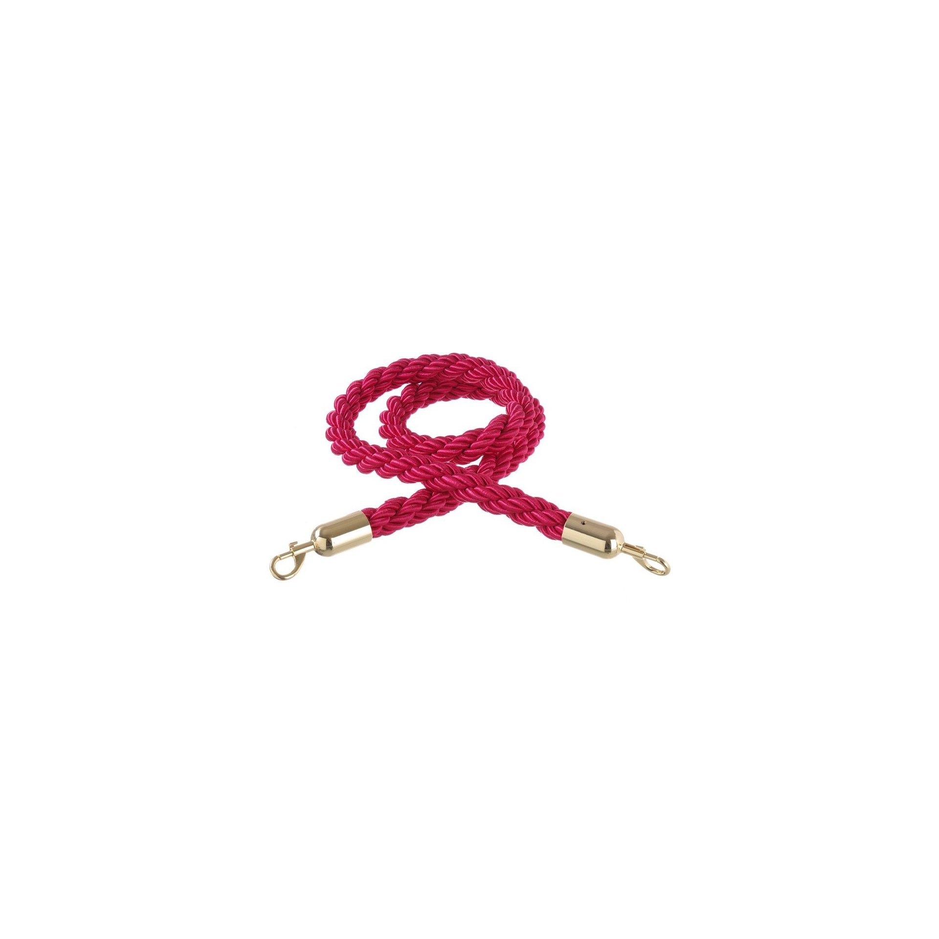 Absperrseile, rot mit polierten Haken, Rot, (L)1500mm Absperrseile, rot mit polierten Haken, Rot, (L)1500mm