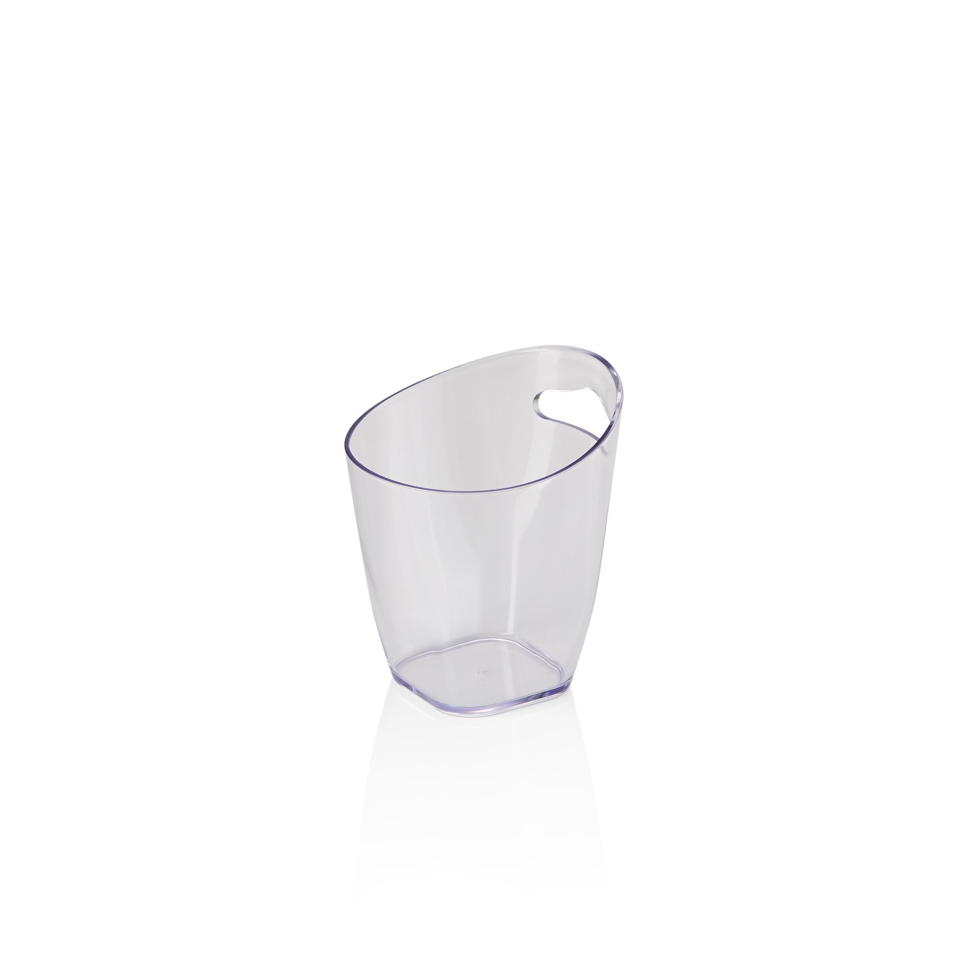 Flaschenkühler, Ø 9,5 cm, Höhe 11 cm, 0,4 ltr., transparent