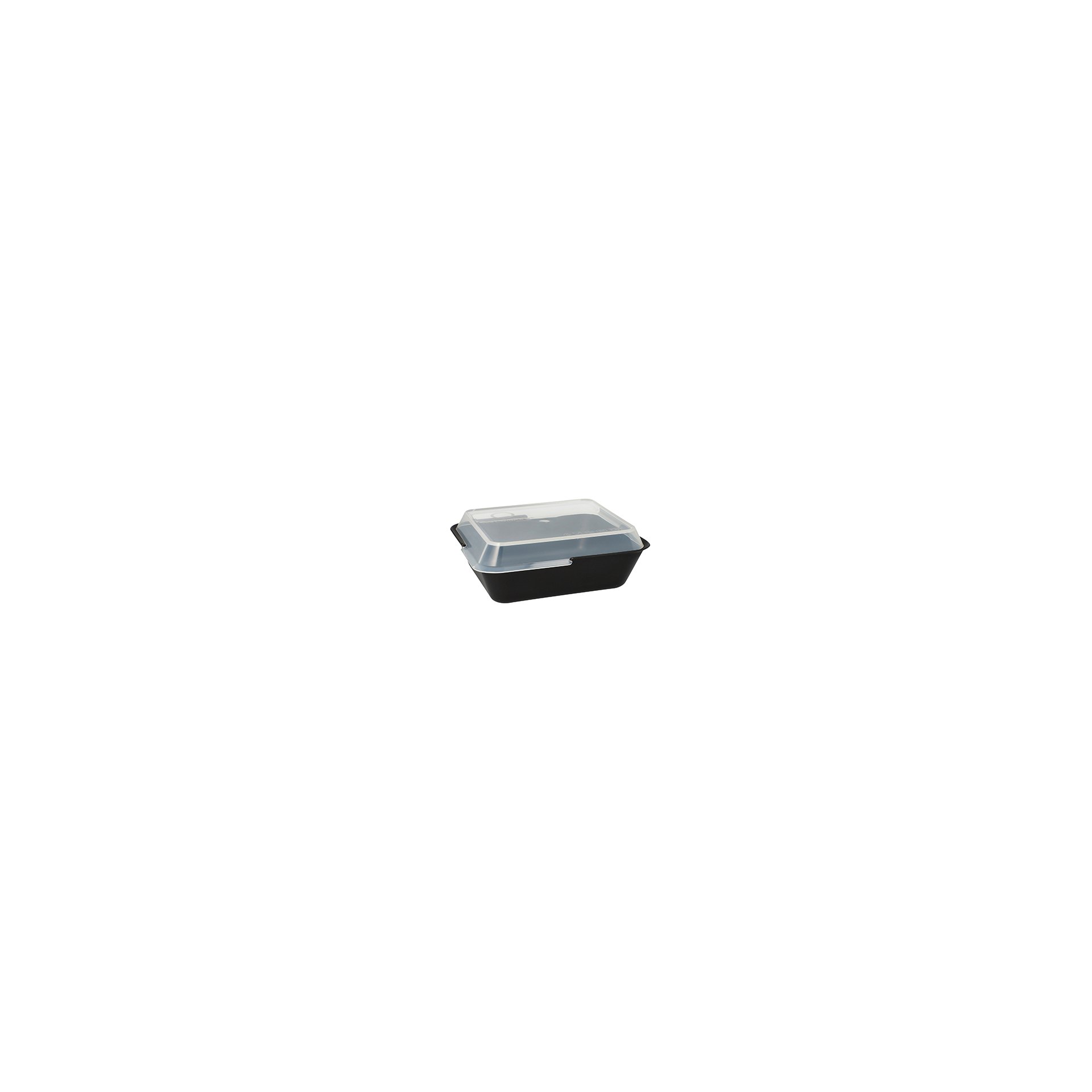 "Circulware" Mehrweg-Schalen Mix & Match eckig 4,7 cm x 15,6 cm x 11,7 cm schwarz "Circulware" Mehrweg-Schalen Mix & Match eckig 4,7 cm x 15,6 cm x 11,7 cm schwarz