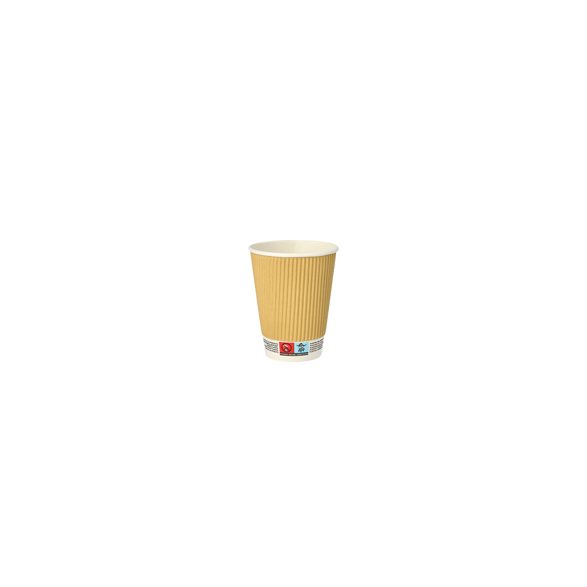 papstar-86271-trinkbecher-pappe-0-3l-9cm-11cm-natur-ripple-wall-1 Trinkbecher, Pappe 0,3 l Ø 9 cm · 11 cm natur Ripple Wall