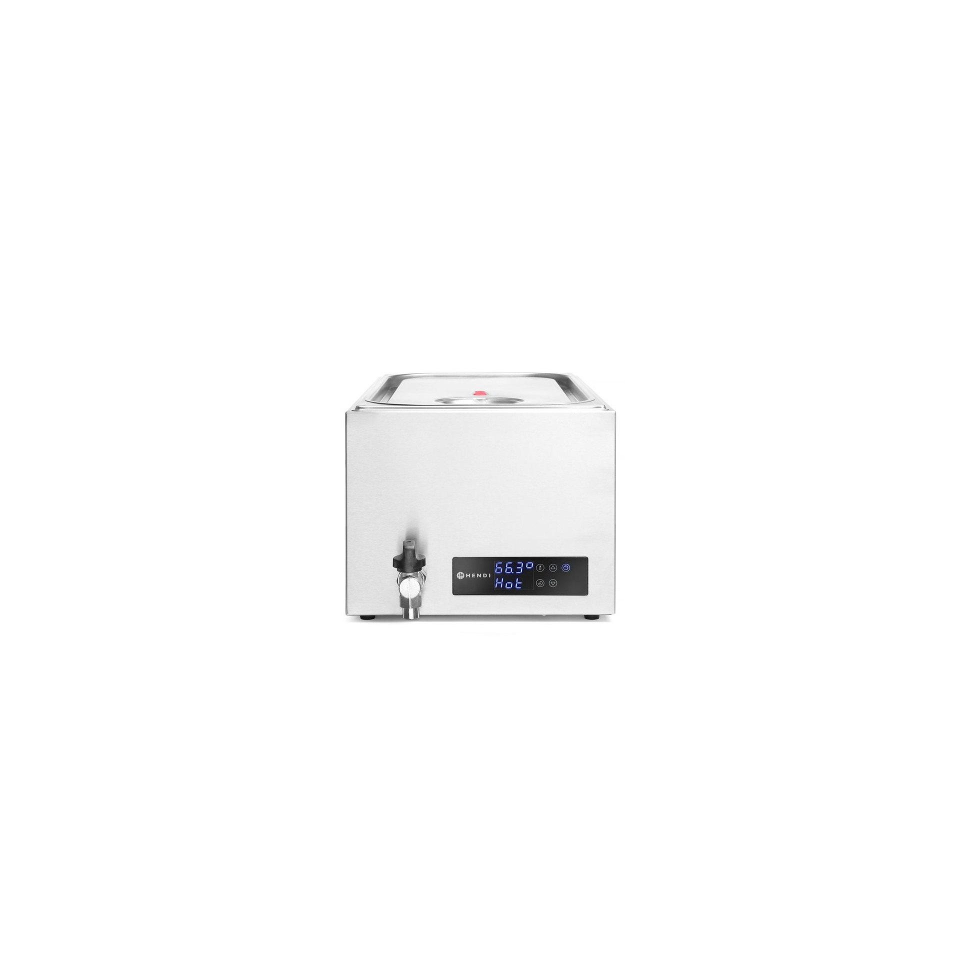 Sous-Vide-Gerät GN 1/1, 20L, 230V/600W, 350x680x(H)275mm Sous-Vide-Gerät GN 1/1, 20L, 230V/600W, 350x680x(H)275mm