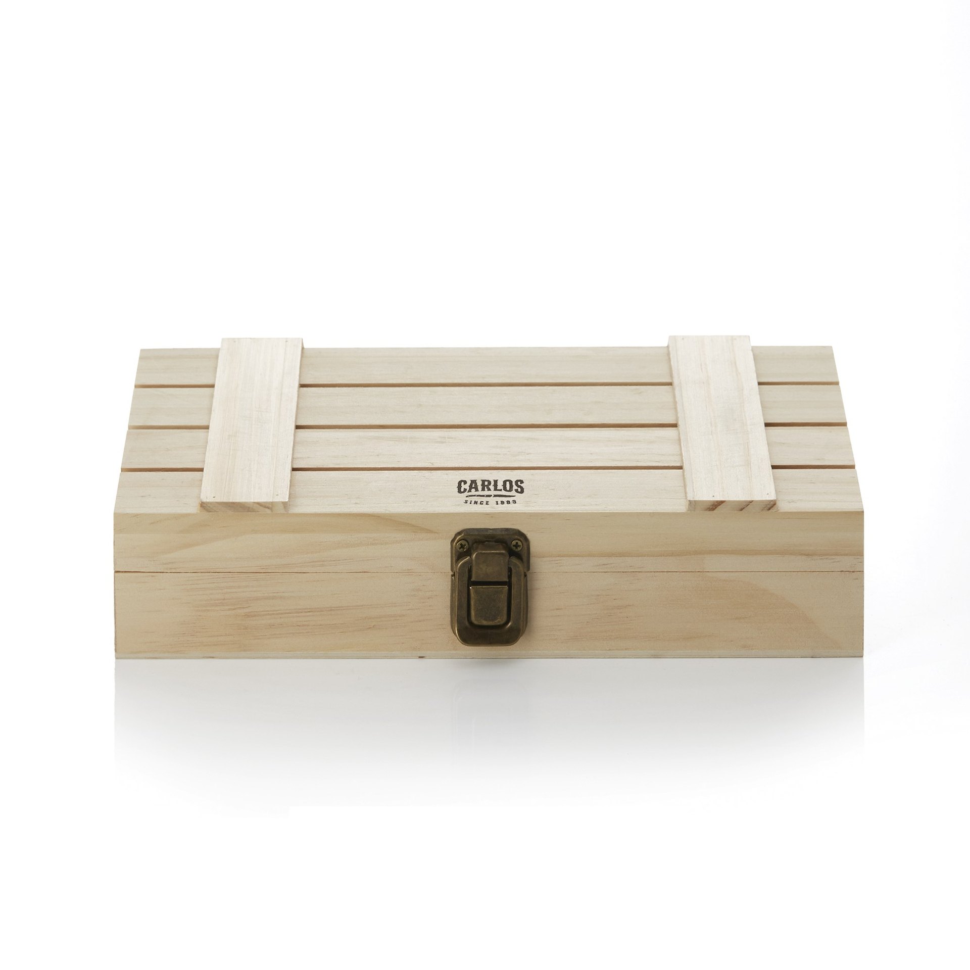 Steakmesserbox CARLOS, mit 6 Messern, 23 cm, Kiefernholz Steakmesserbox CARLOS, mit 6 Messern, 23 cm, Kiefernholz