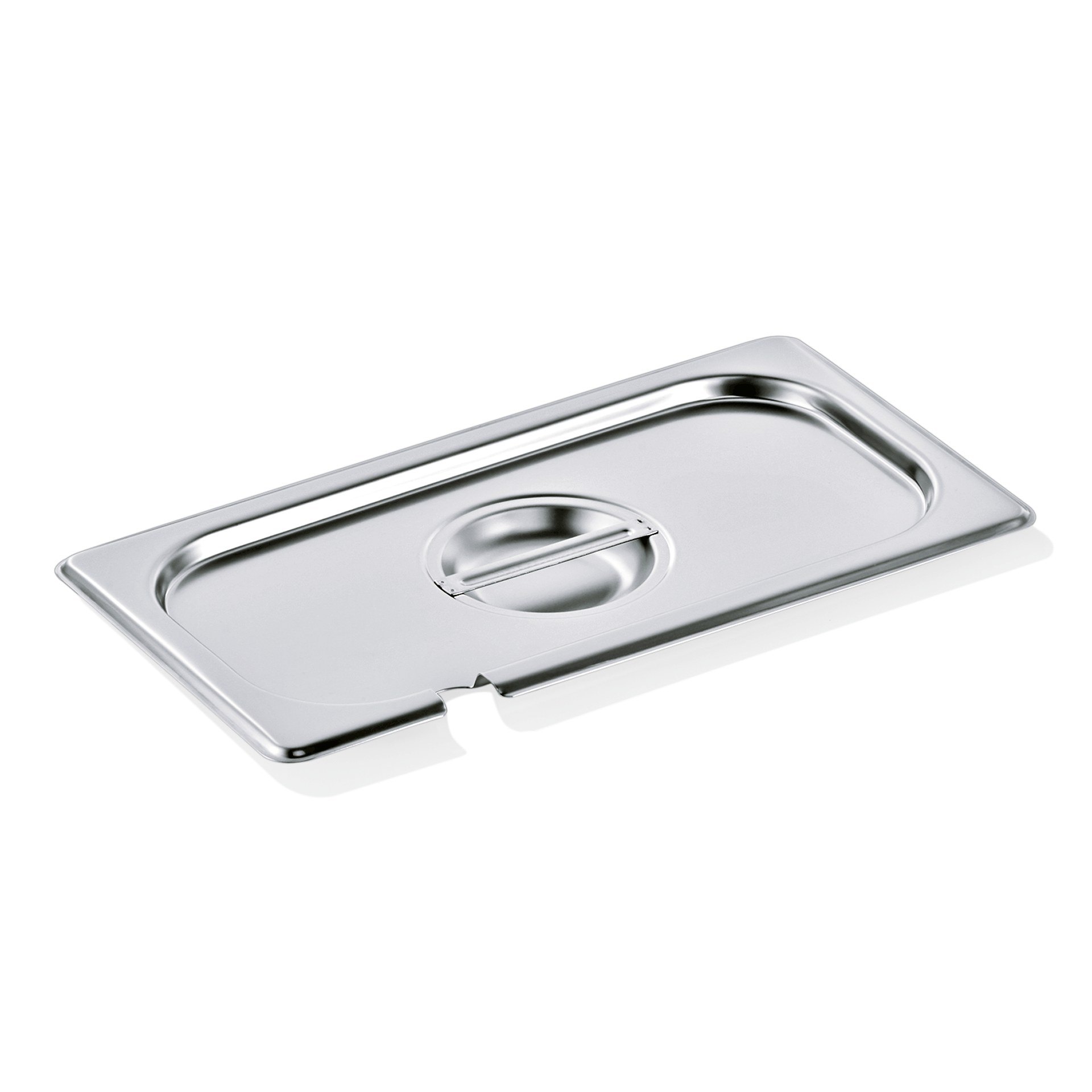 GN 1/3 Deckel mit Löffelaussparung GN 90 GN 1/3 Deckel mit Löffelaussparung GN 90